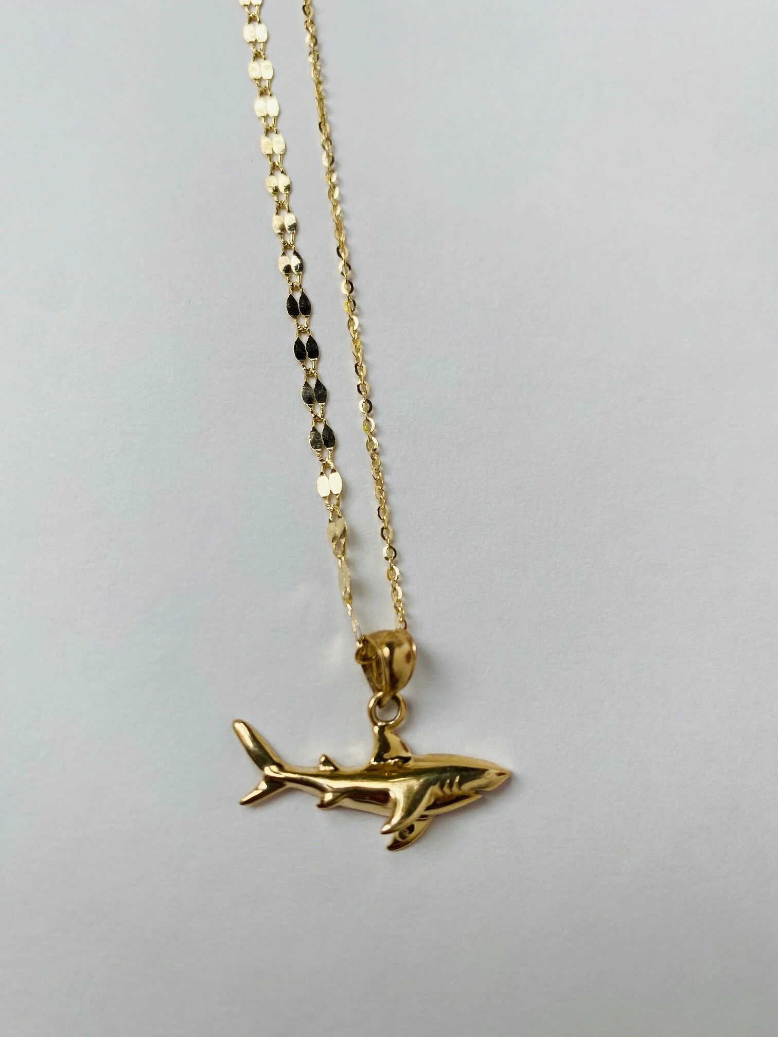 Sharky 14k Necklace