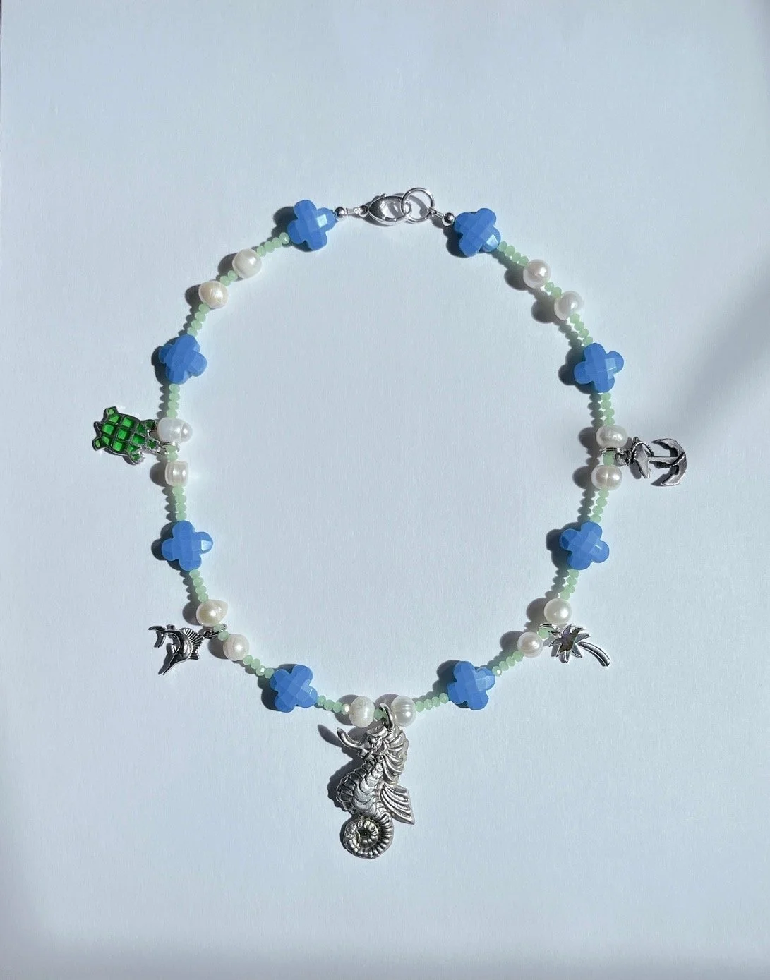 Sterling Charm Necklace