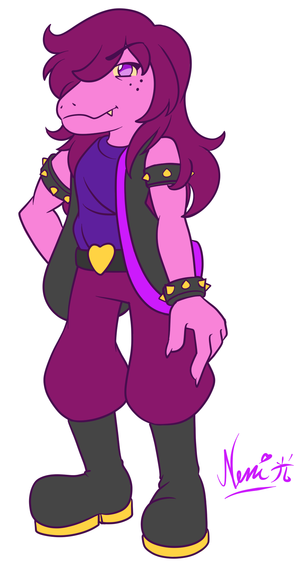 Susie -2025 (Fanart: Deltarune)