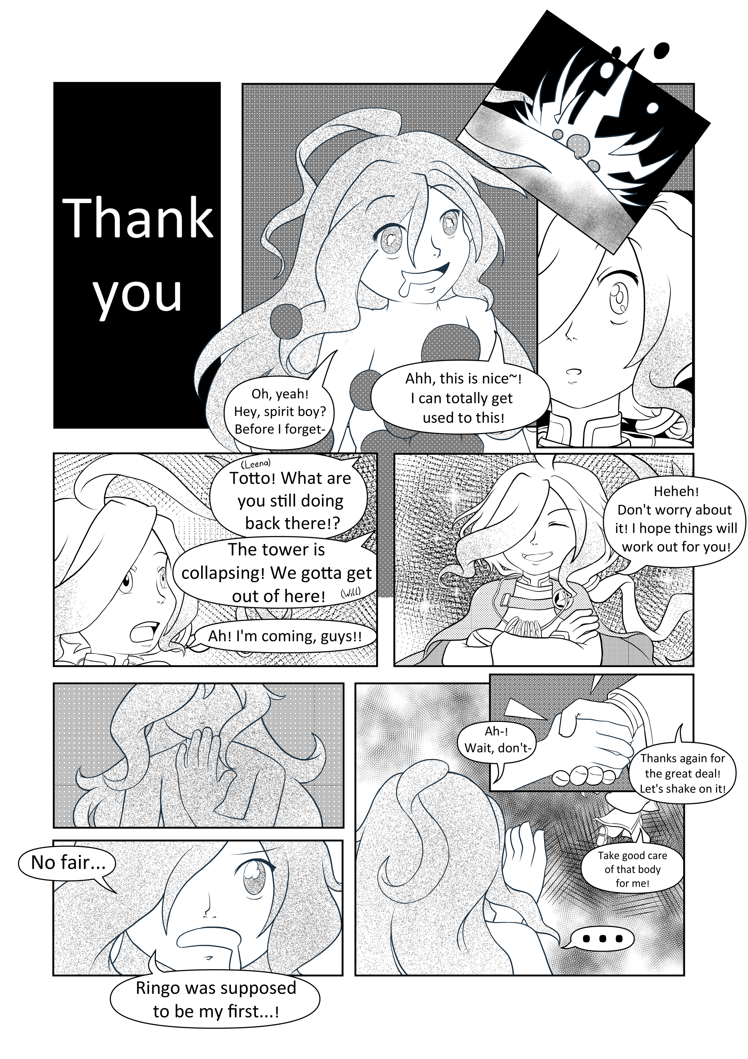"Karada" - Puyo/Madou Monogatari Fancomic, 2025