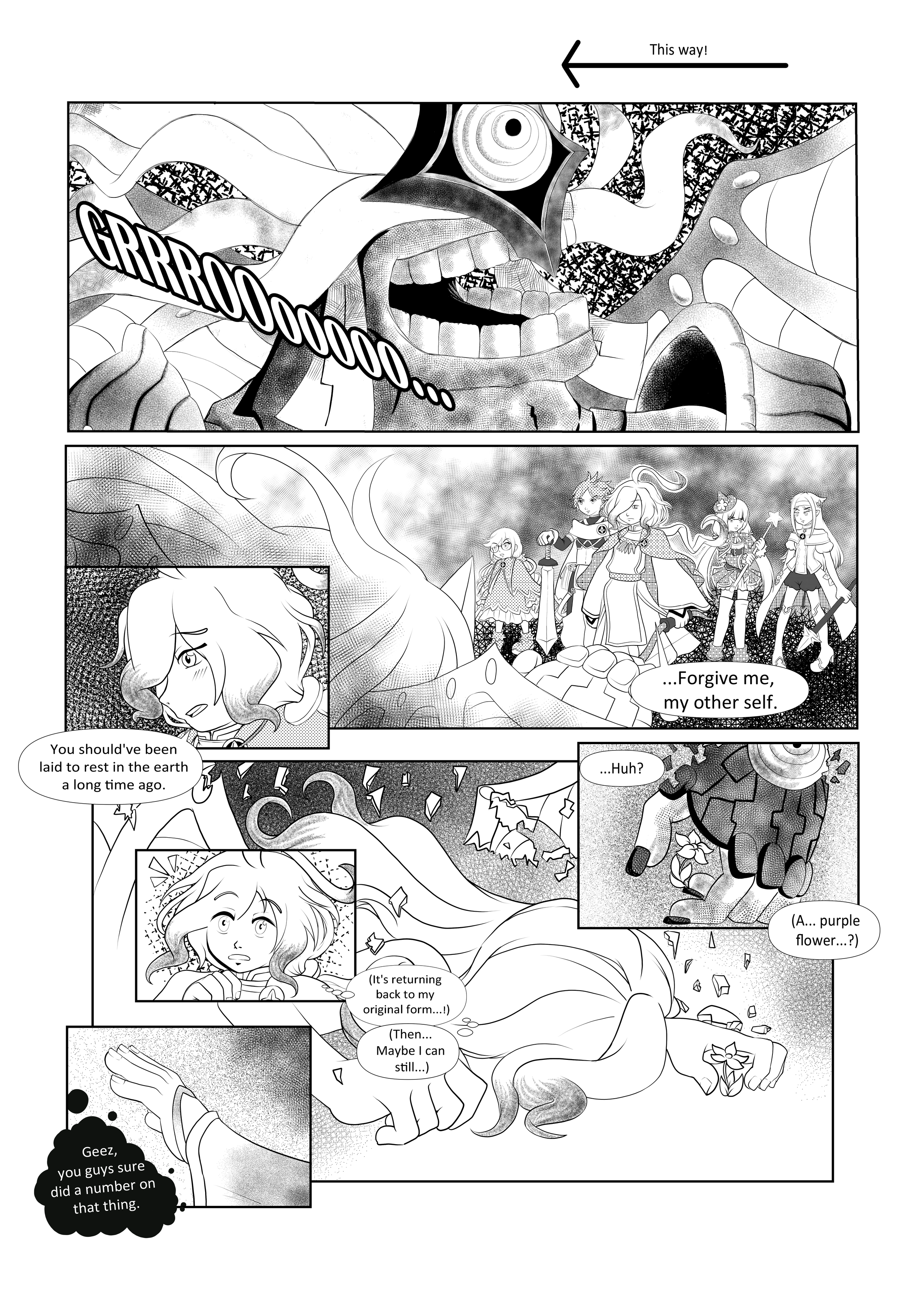 "Karada" - Puyo/Madou Monogatari Fancomic, 2025