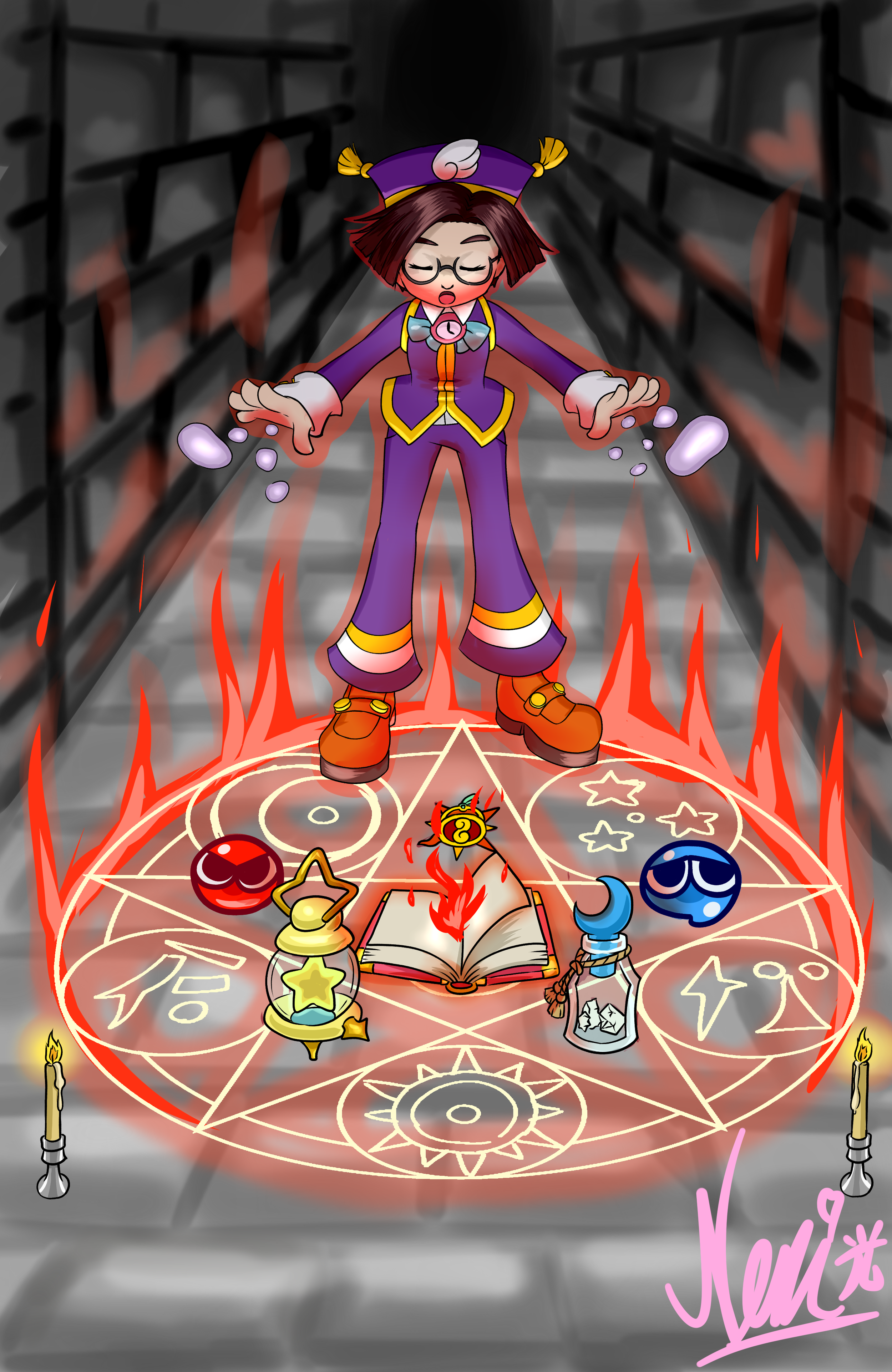 Demon Summoning Klug - 2024 (Fanart: Puyo Puyo)