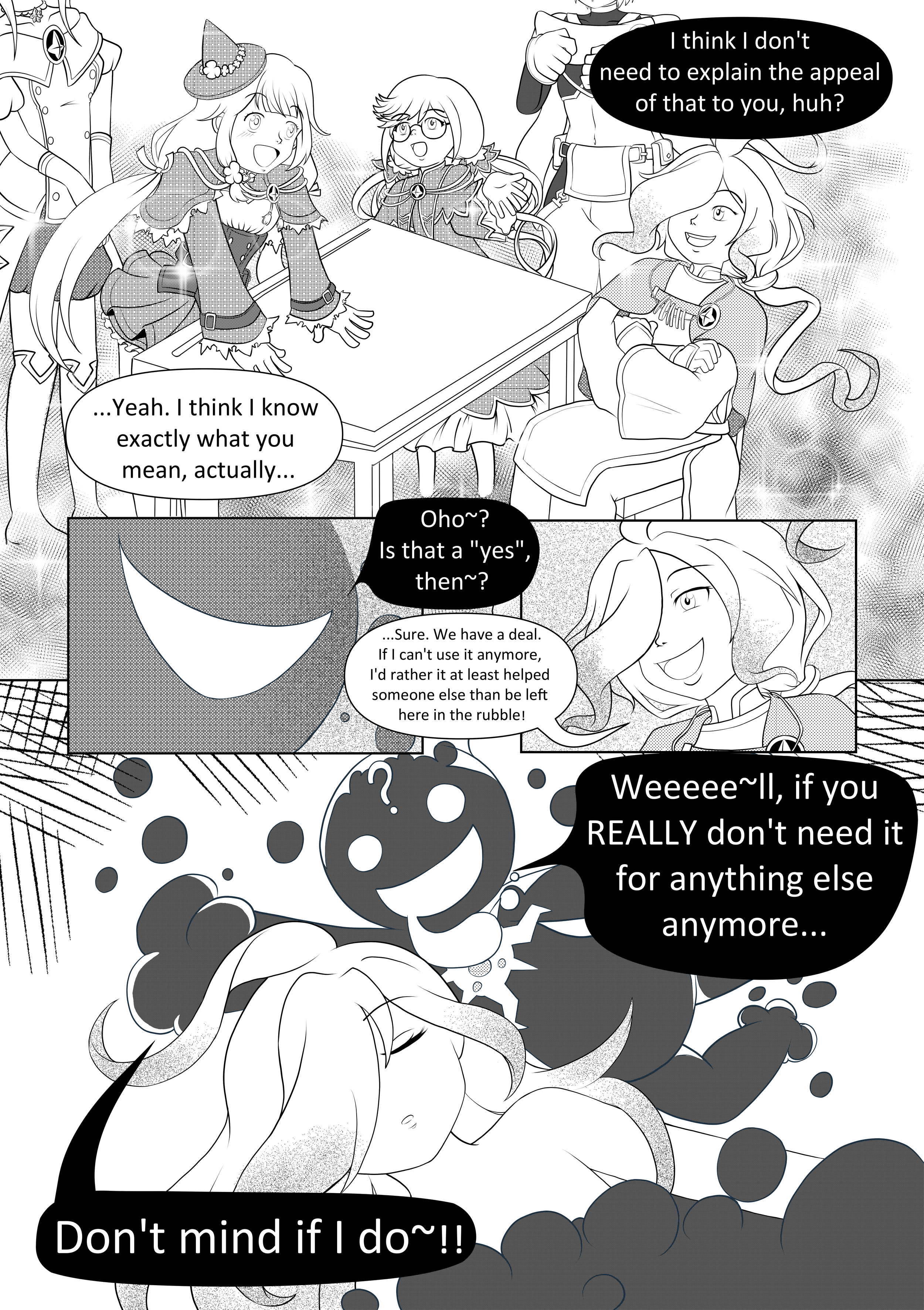 "Karada" - Puyo/Madou Monogatari Fancomic, 2025