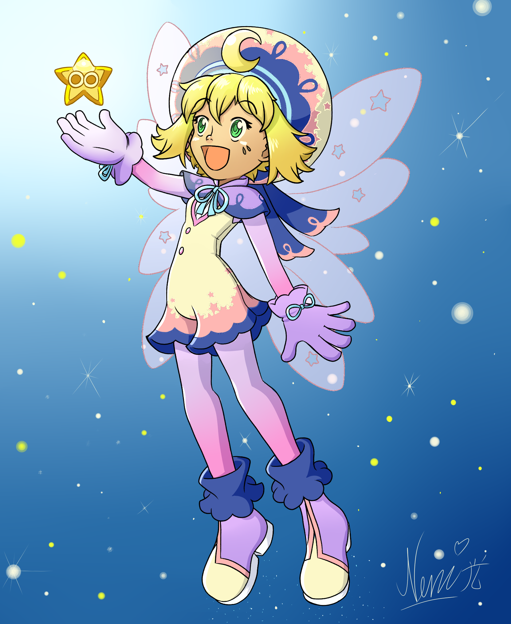 Wishing Star Amitie - 2024 (Fanart: Puyo Puyo)