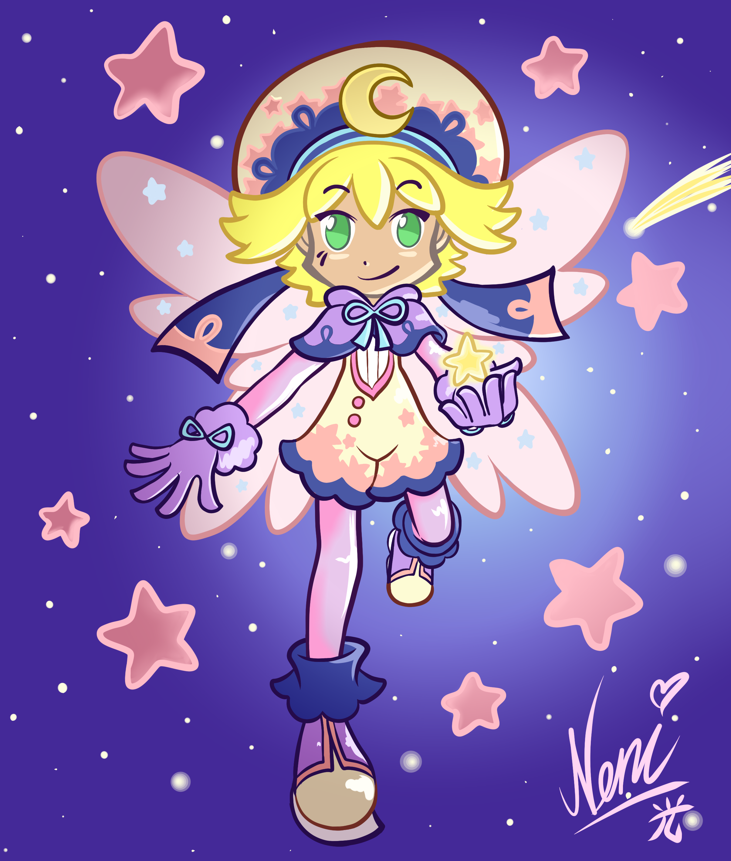 Wishing Star Amitie - 2022 (Fanart: Puyo Puyo)