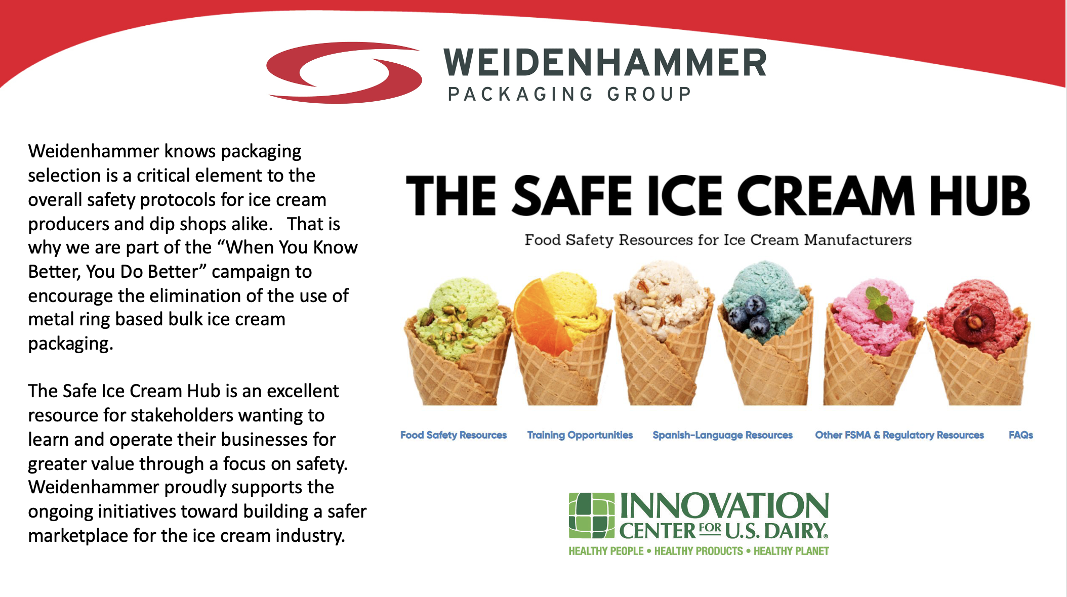 Weidenhammer New Packaging