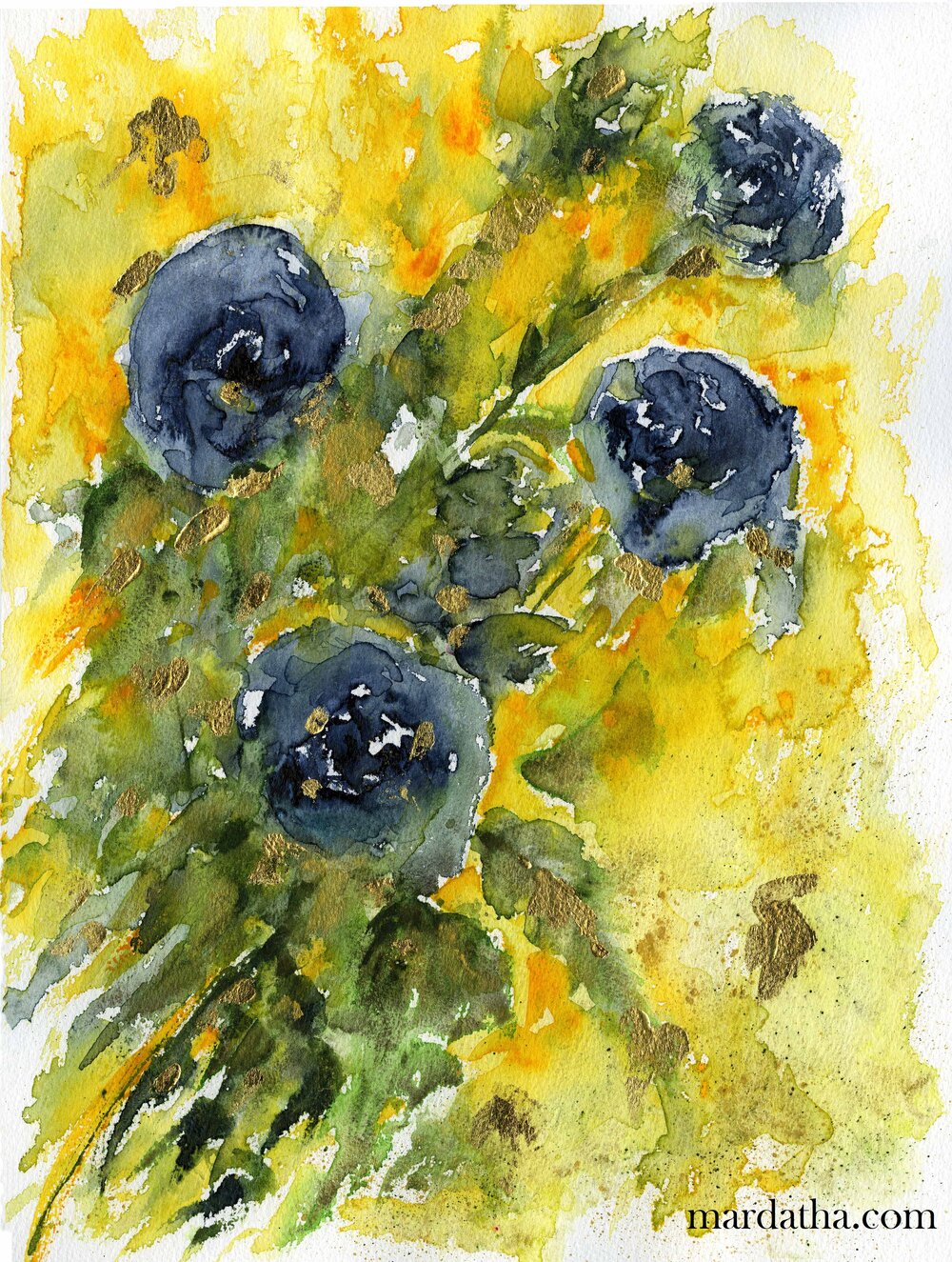 watercolor autumn blue roses_mardatha.jpg