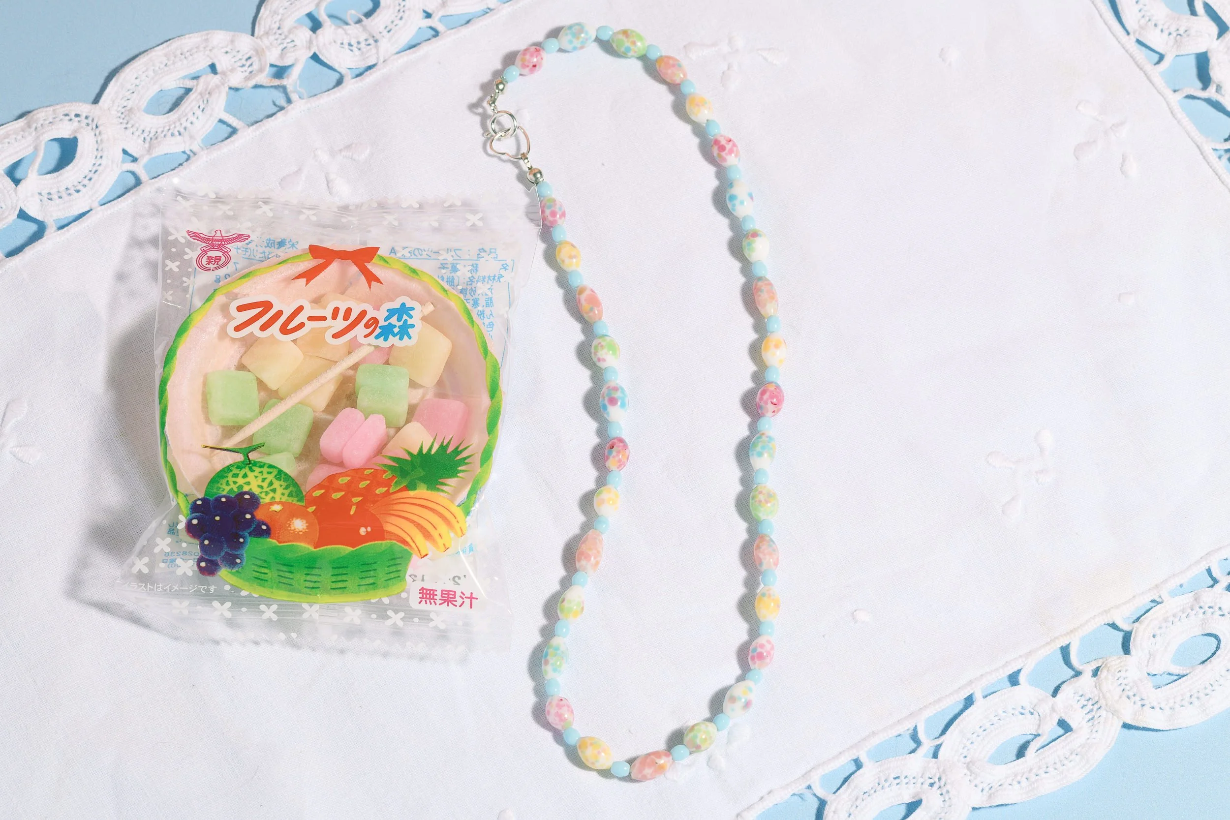 Spotty Fruit Salad Beaded Necklace-2.jpg