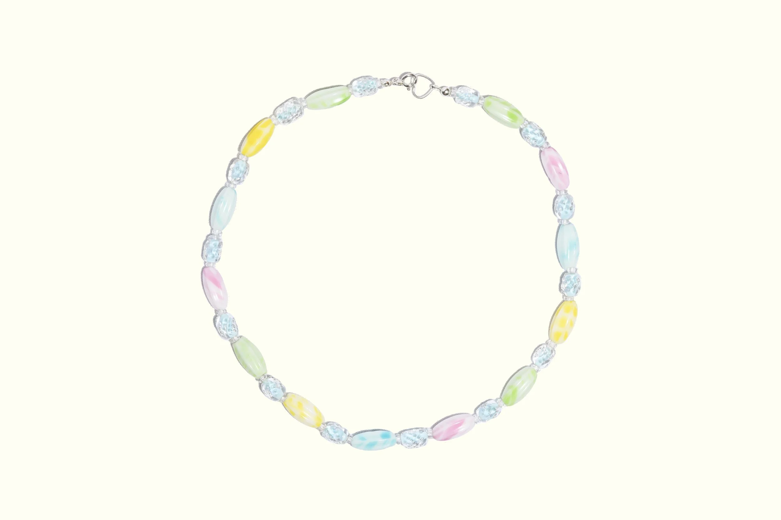 Stripy Fruit Salad Beaded Necklace-1.jpg
