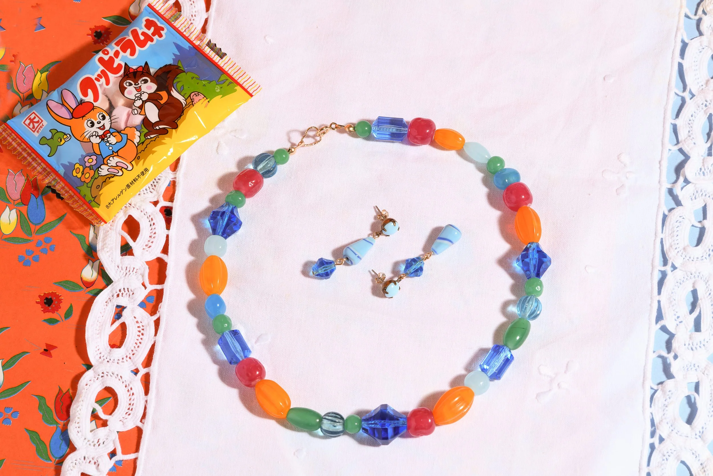 Suzy Beaded Necklace v2 + aqua swirl drop earrings-1.jpg