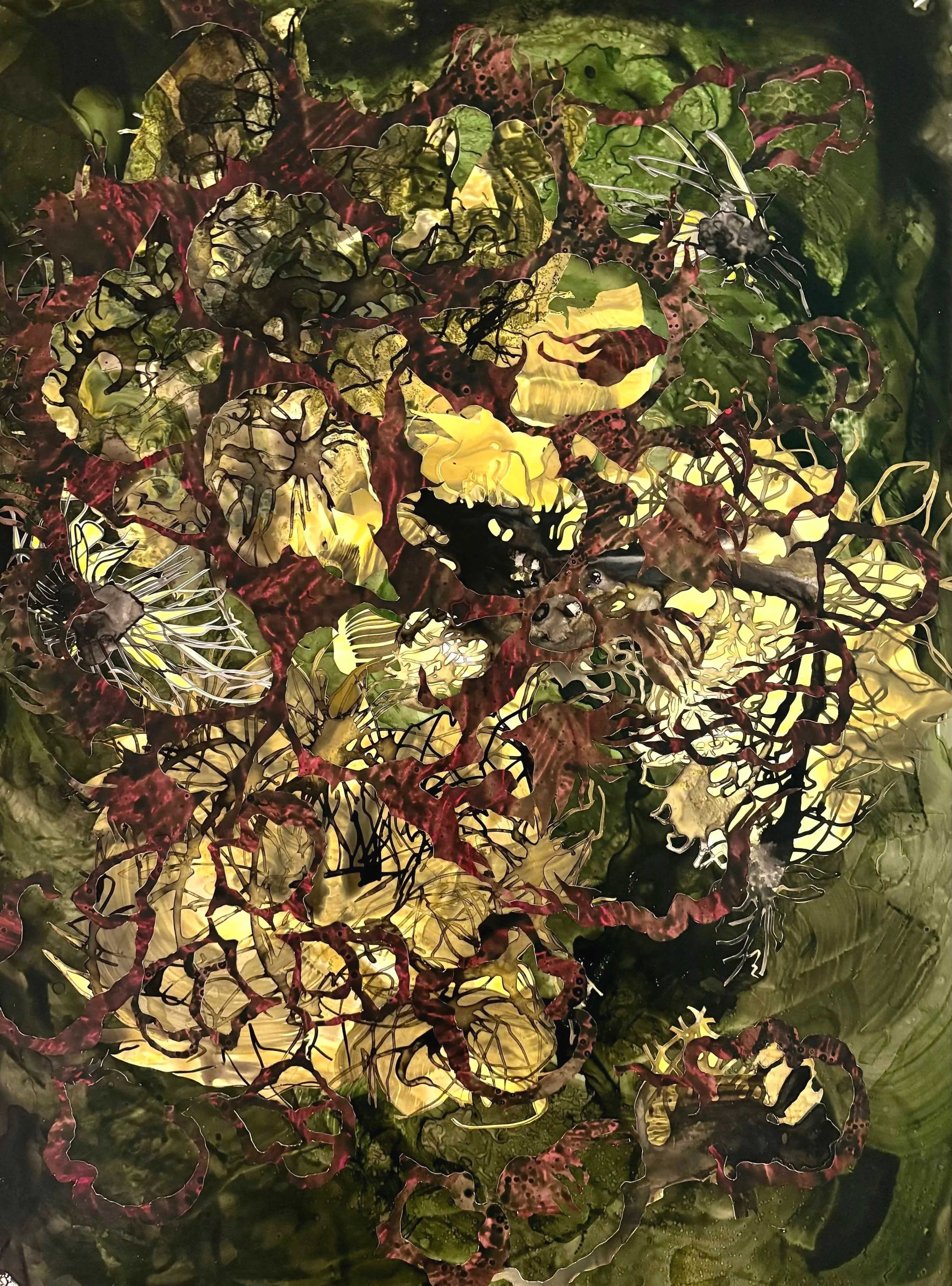Limen  2026  24" x 18"  assemblage