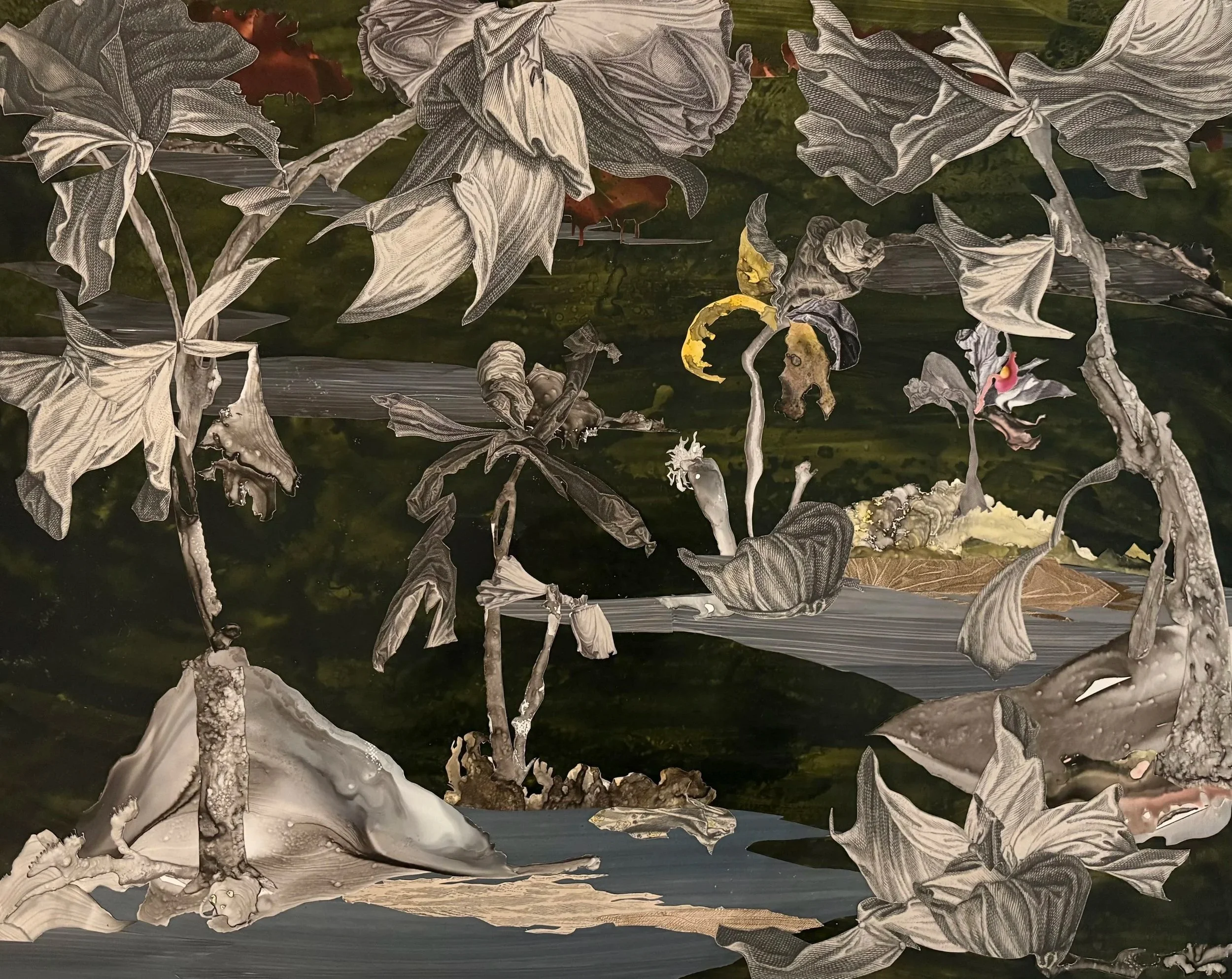 Arcadia  2026  22" x 28"  assemblage