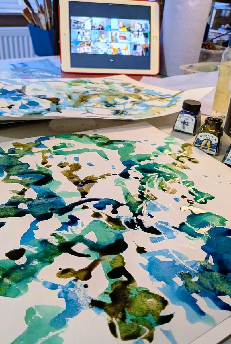 Creative Nourishment: Drawing &amp; Meditation ONLINE Retreat - Quiet days of creative and meditative practice