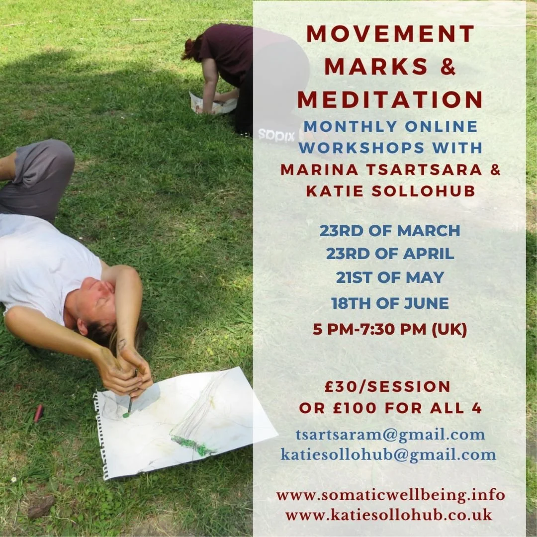 Movement, Marks and Meditation online workshop