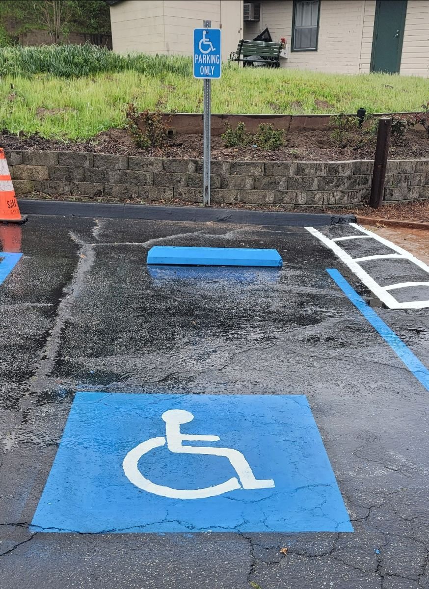 Fresh Paint on Accessible Parking Spaces.jpg