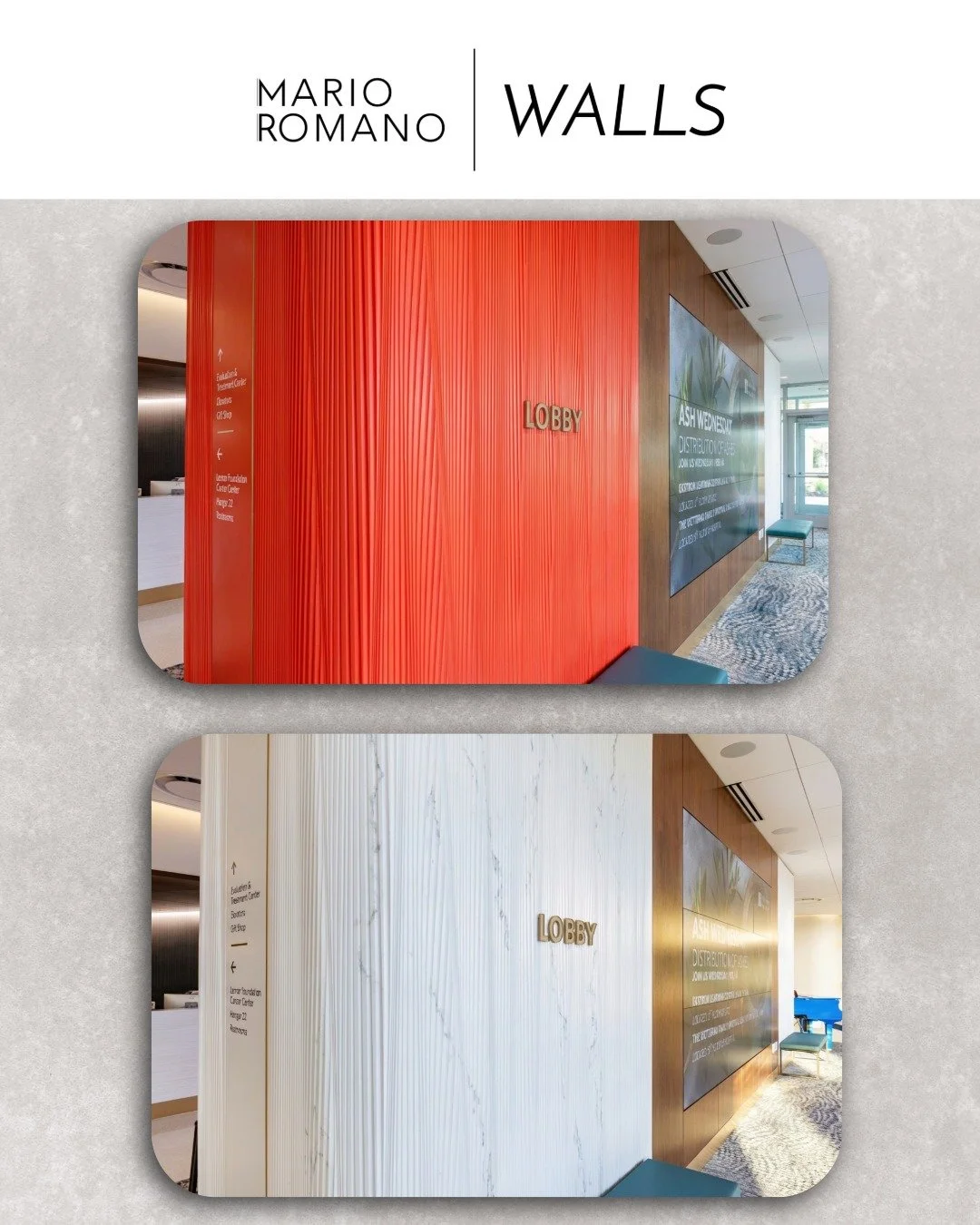 Following the City of Hope Hospital project in Irvine, CA, @m.r.walls explored how quickly a space can be reimagined.

Using an internal AI reimagination tool, the team generated new design variations. From different Corian&reg; colors to entirely ne