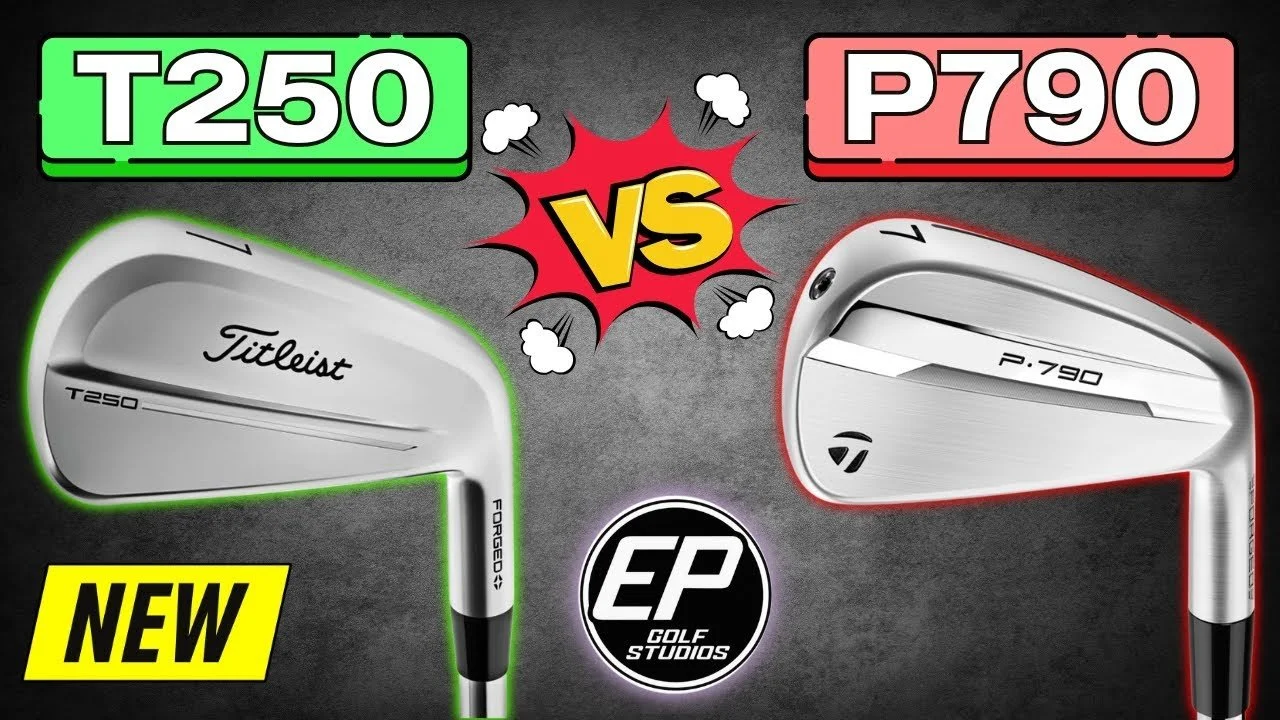 TaylorMade P790 vs Titleist T250 | Best Player’s Distance Iron for 2025?