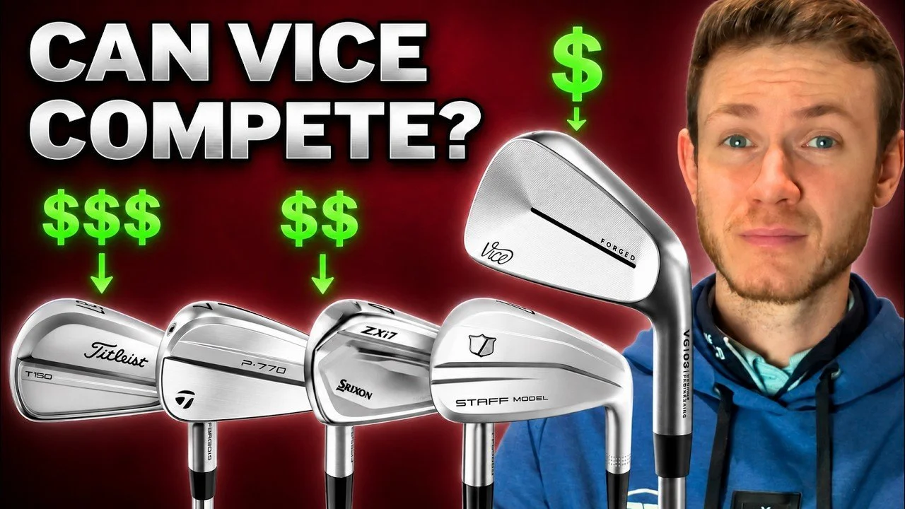 Vice and Wilson vs Titleist, TaylorMade and Srixon Irons