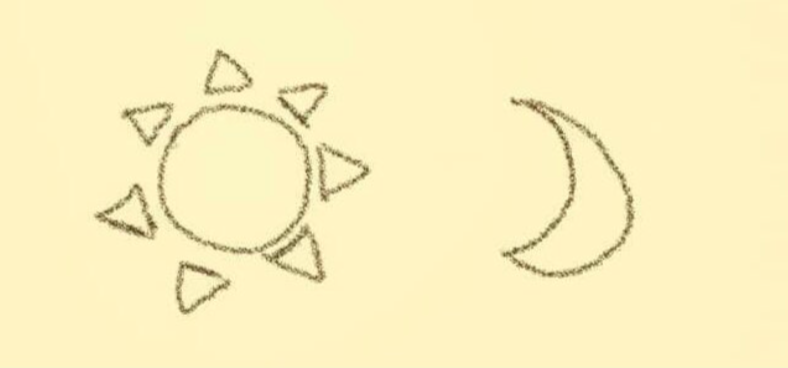 The Girl, the Sun, and the Moon