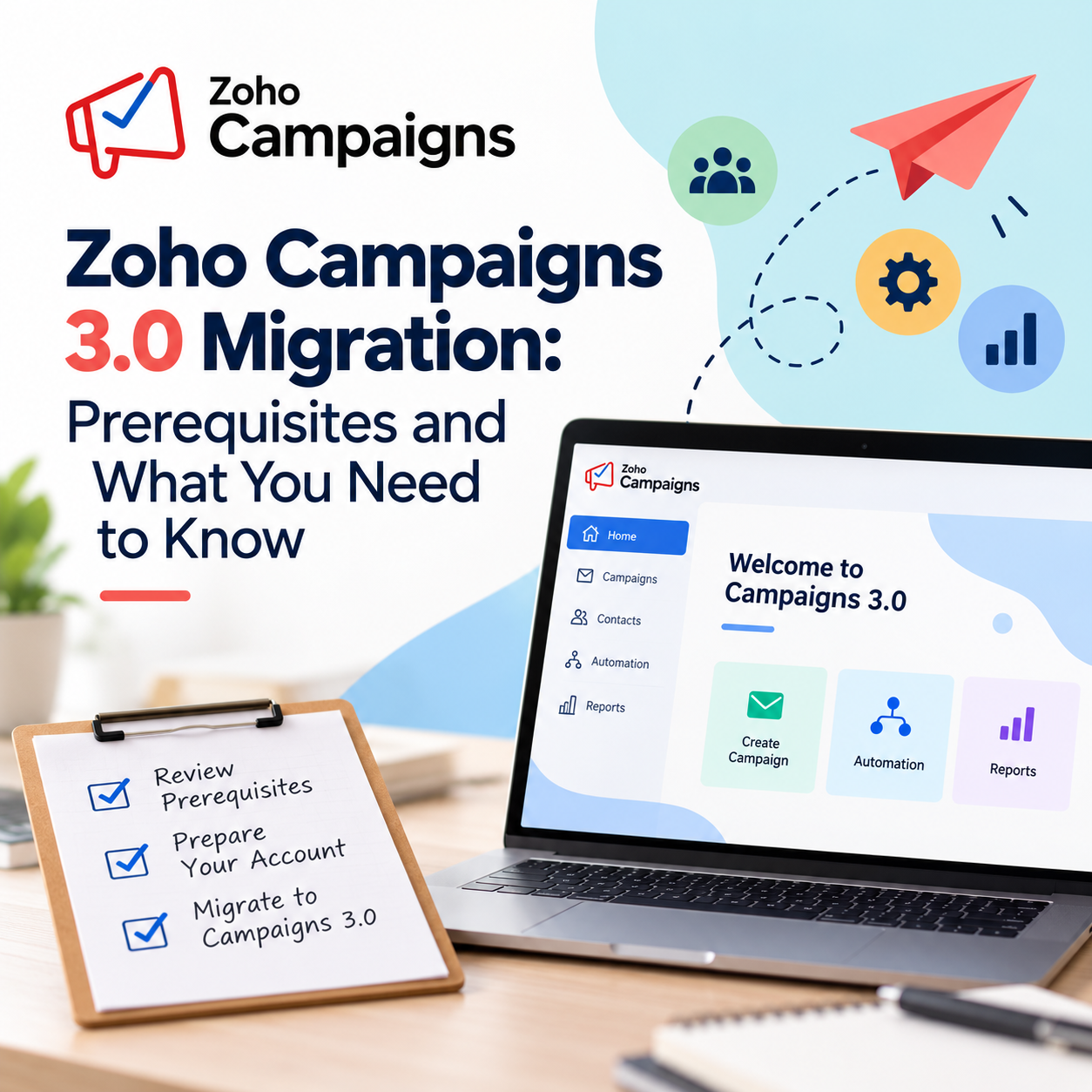 Zoho Campaigns 3.0 Migration: Prerequisites and What You Need to Know