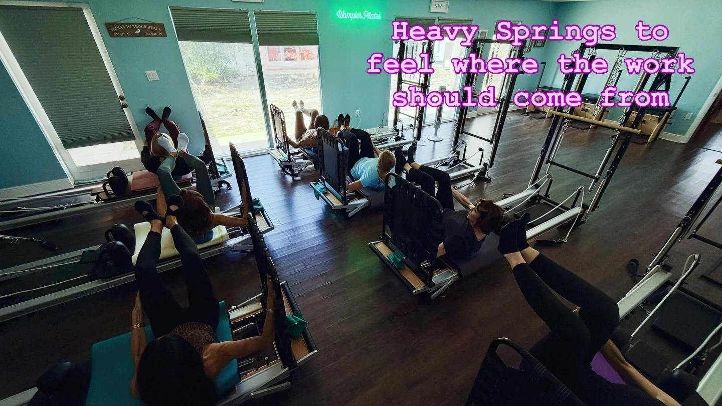 I love doing prep work first. It allows us to feel where the work should be coming from. 😉 

#reformerpilates #reformer #pilates