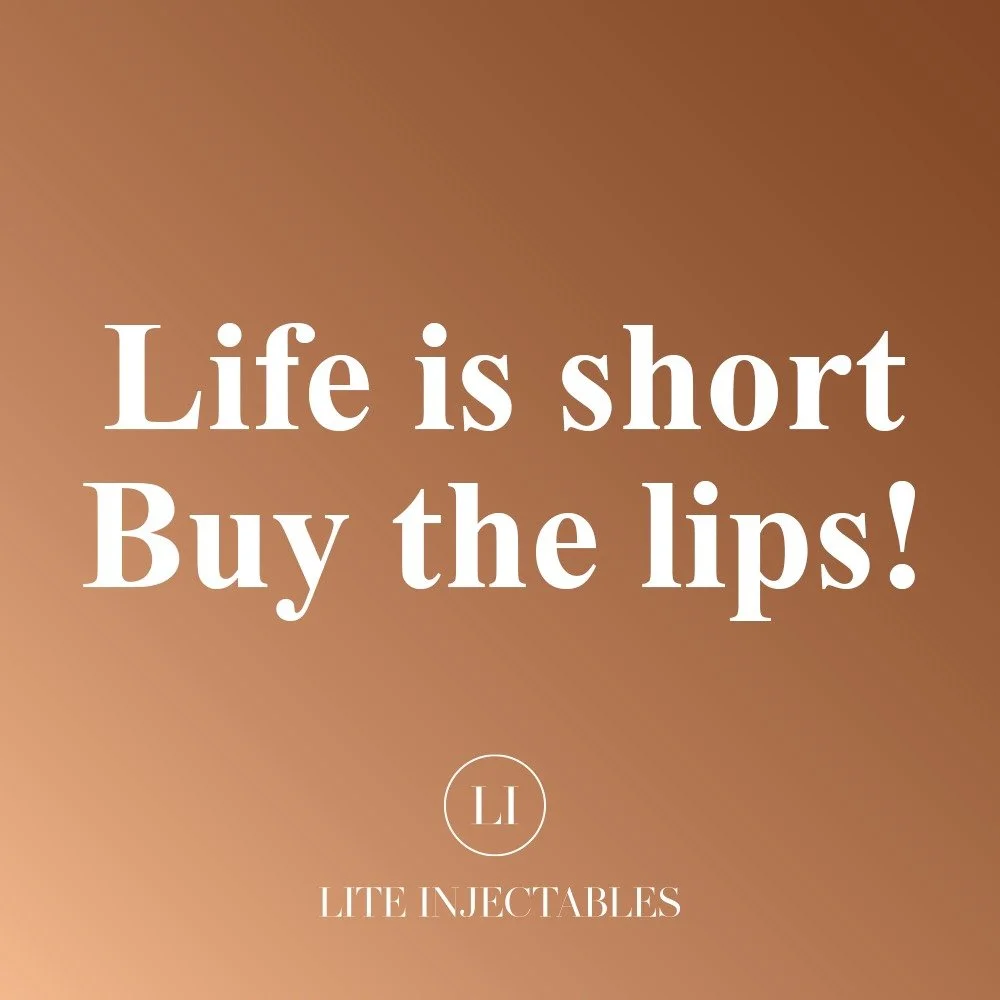 A little refresh for those fine lip lines or a plump, juicy pout — your lips, your way 😘