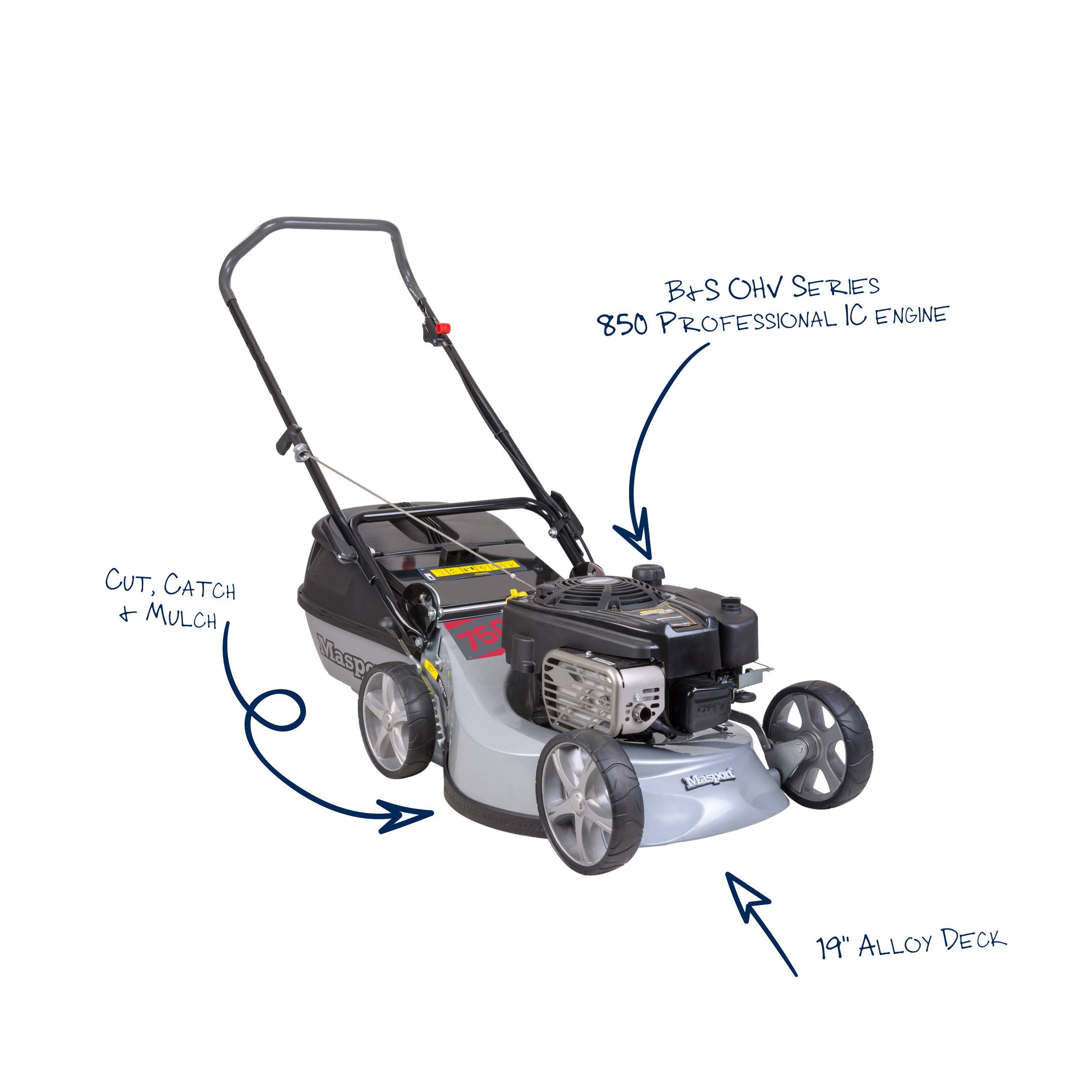 Masport 750 AL S19 2'n1 IC