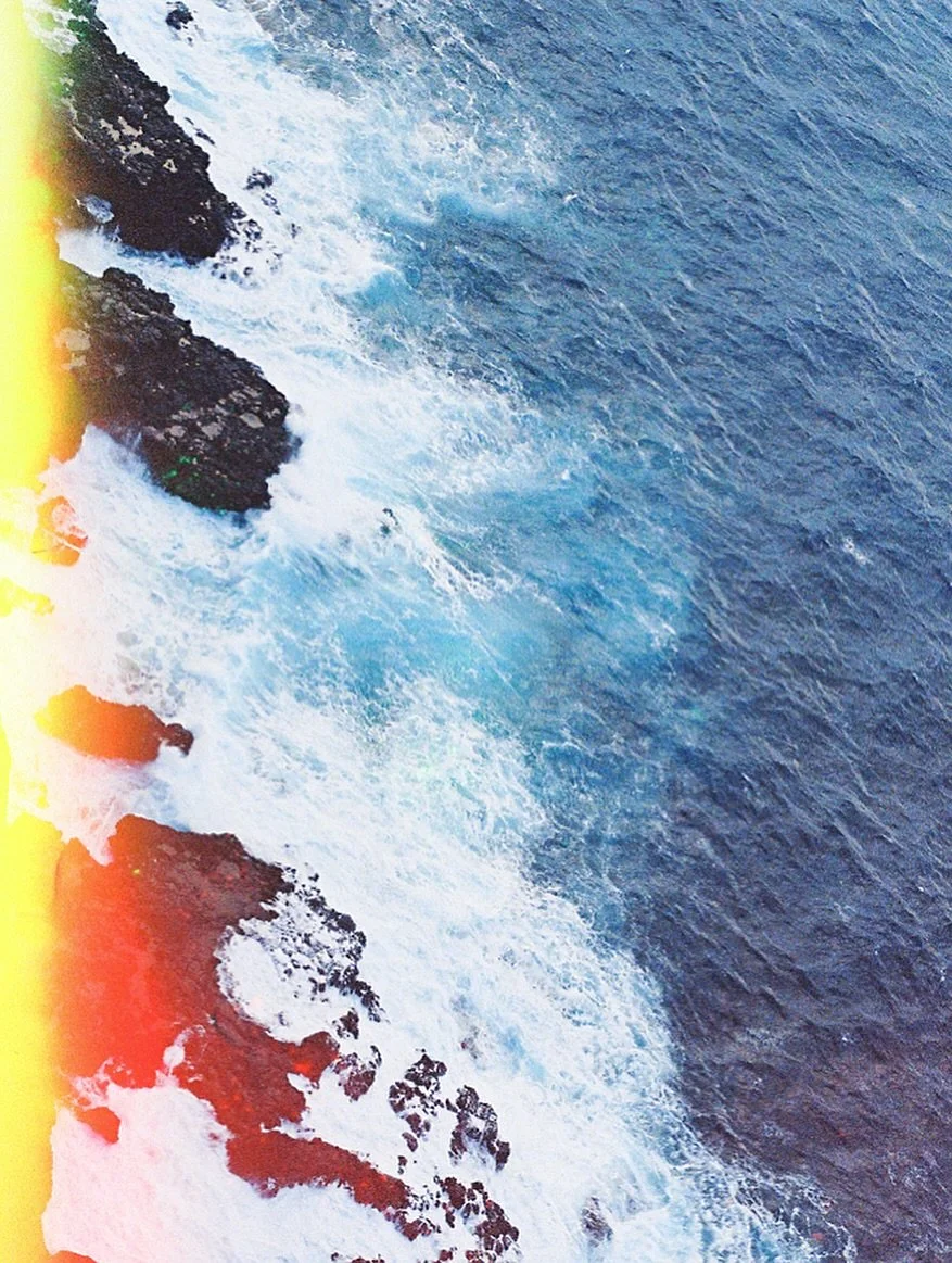 teensy little life update: grateful to still have an ocean view. grateful that my girls have found such a special little pocket of freedom where they can run and find friends and live like we did in the 90s. grateful for the pink walls in our new hom