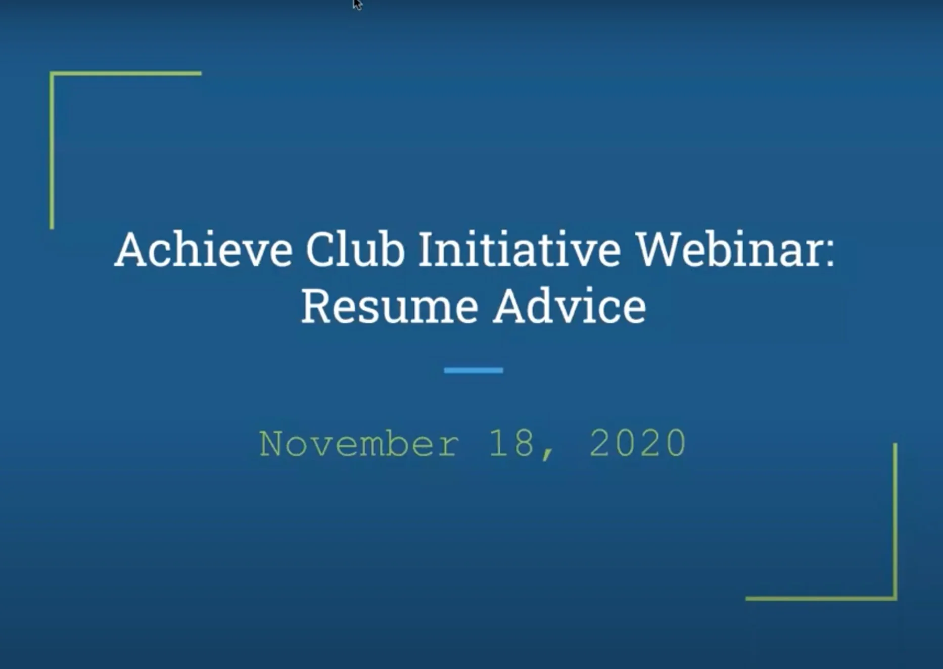 Creating a Resume | By Sophie Greer