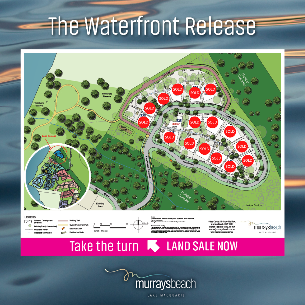 Latest Land Releases — Murrays Beach