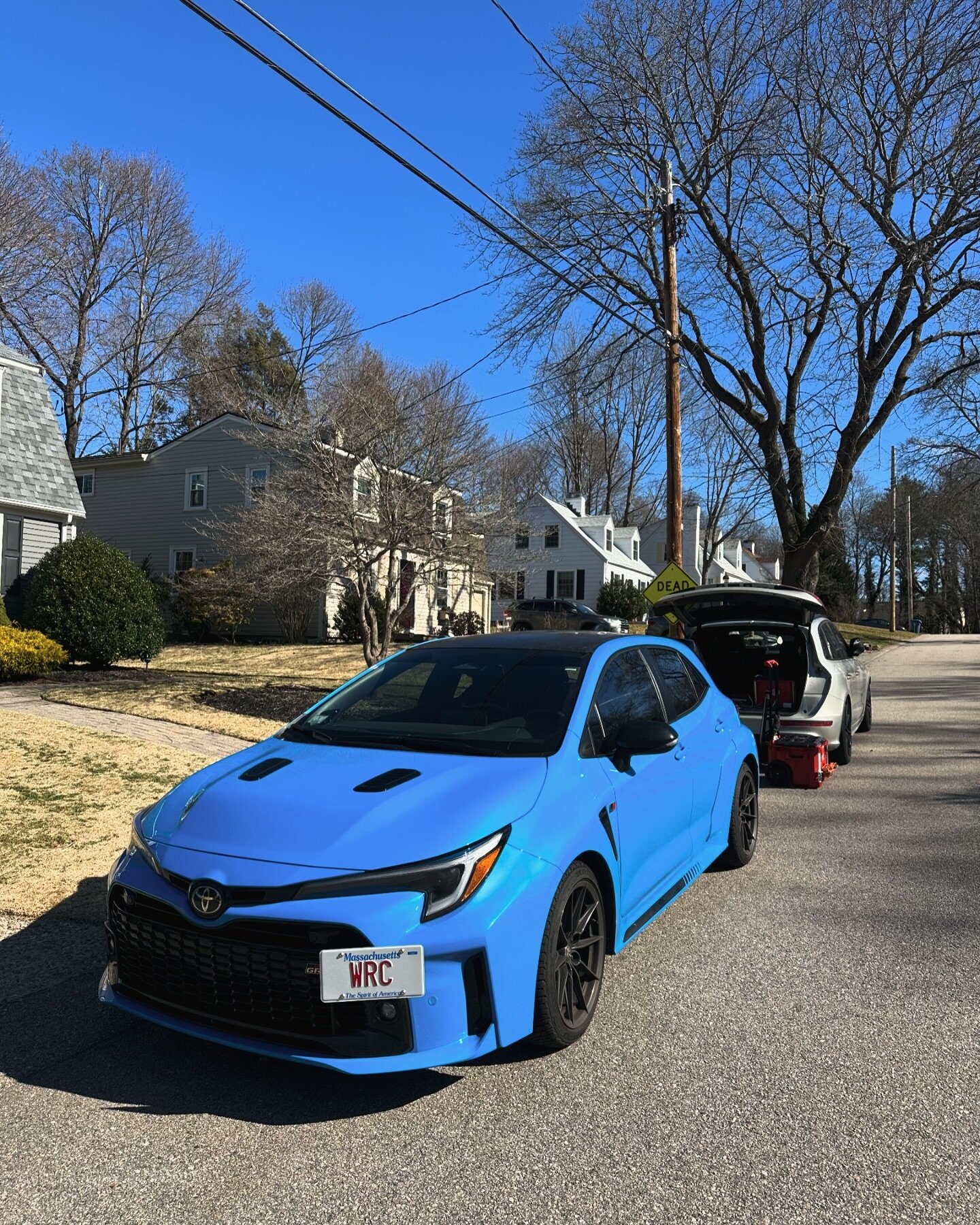 Massive thanks to @yle.coyote for putting up the batsignal when his new GR Corolla got bumped. Fortunately the car was covered in PPF and it&rsquo;s like the damage was never there.