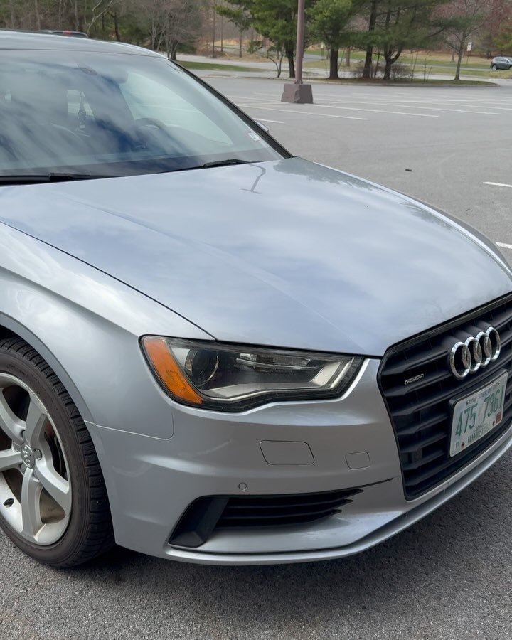 Trying to buy a new car? Do what @_the_alex_johnson_ did when he noticed the A3 he was looking at had a large crease down the rear door. He sent me a pic, I quoted him and he bullied the seller into giving him some money off the price of the car. Exc