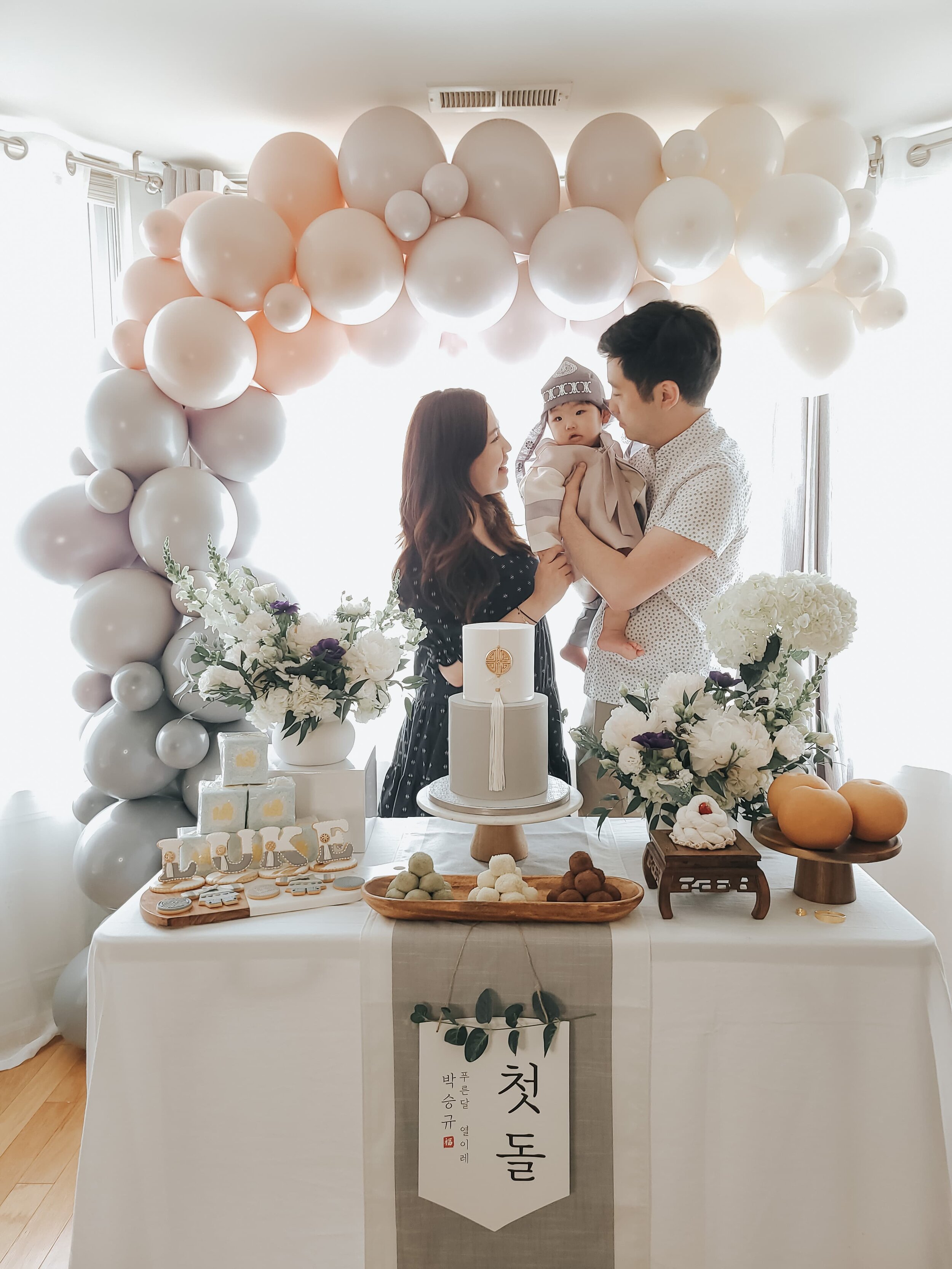 Our AtHome Korean Doljanchi — Park and Little