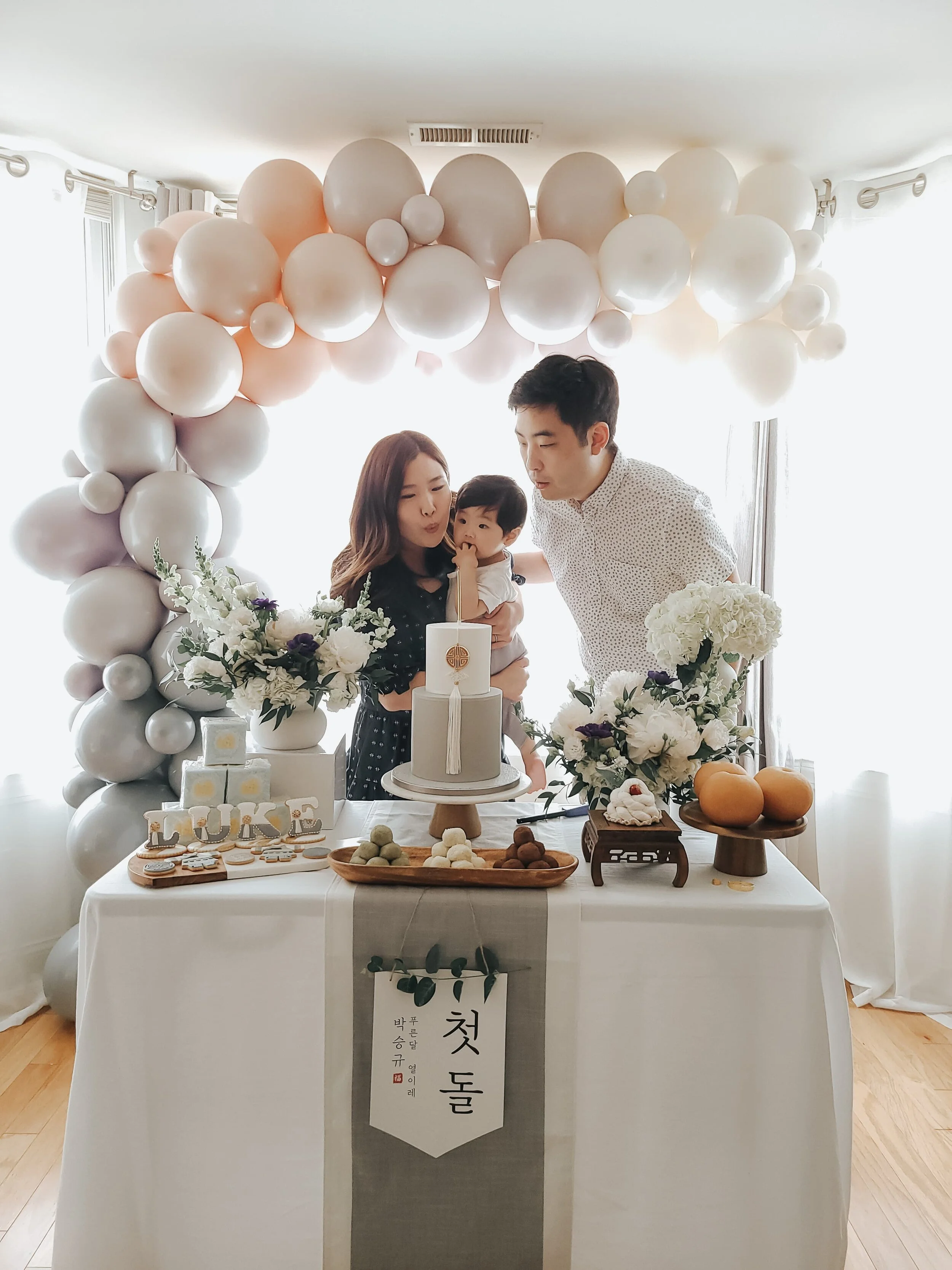 Our AtHome Korean Doljanchi — Park and Little