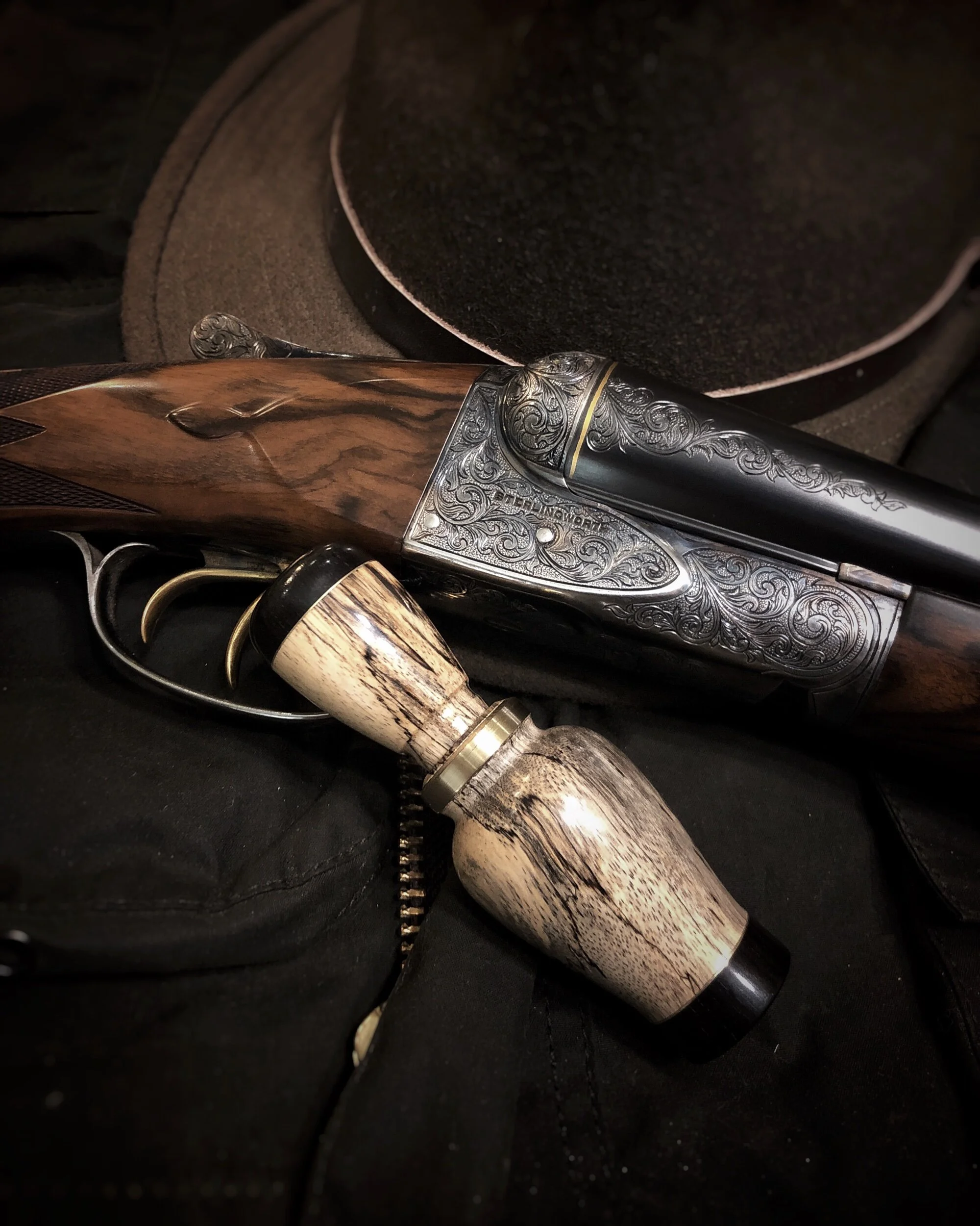 Spalted Tamirand Duck call