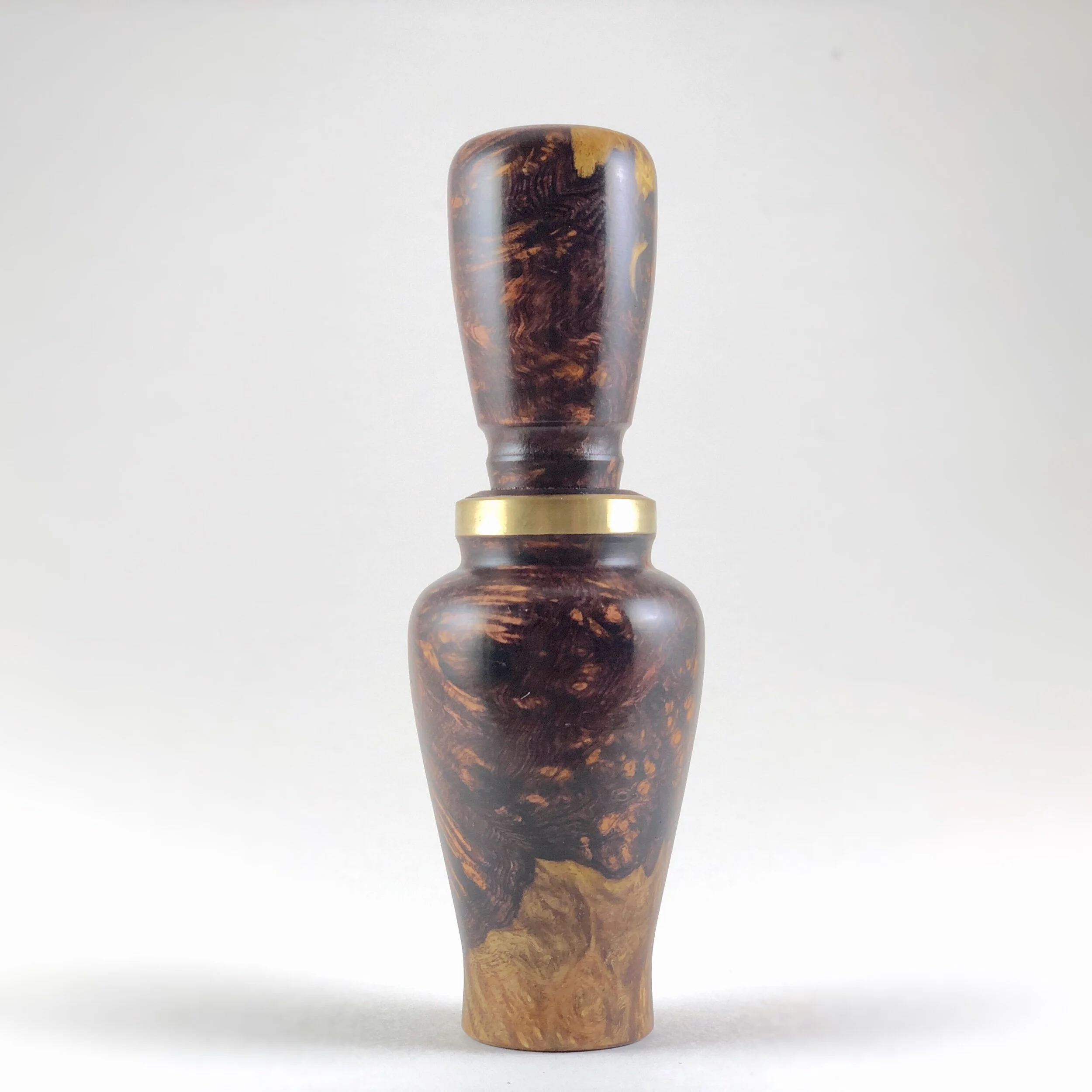 custom honduran rosewood burl duck call
