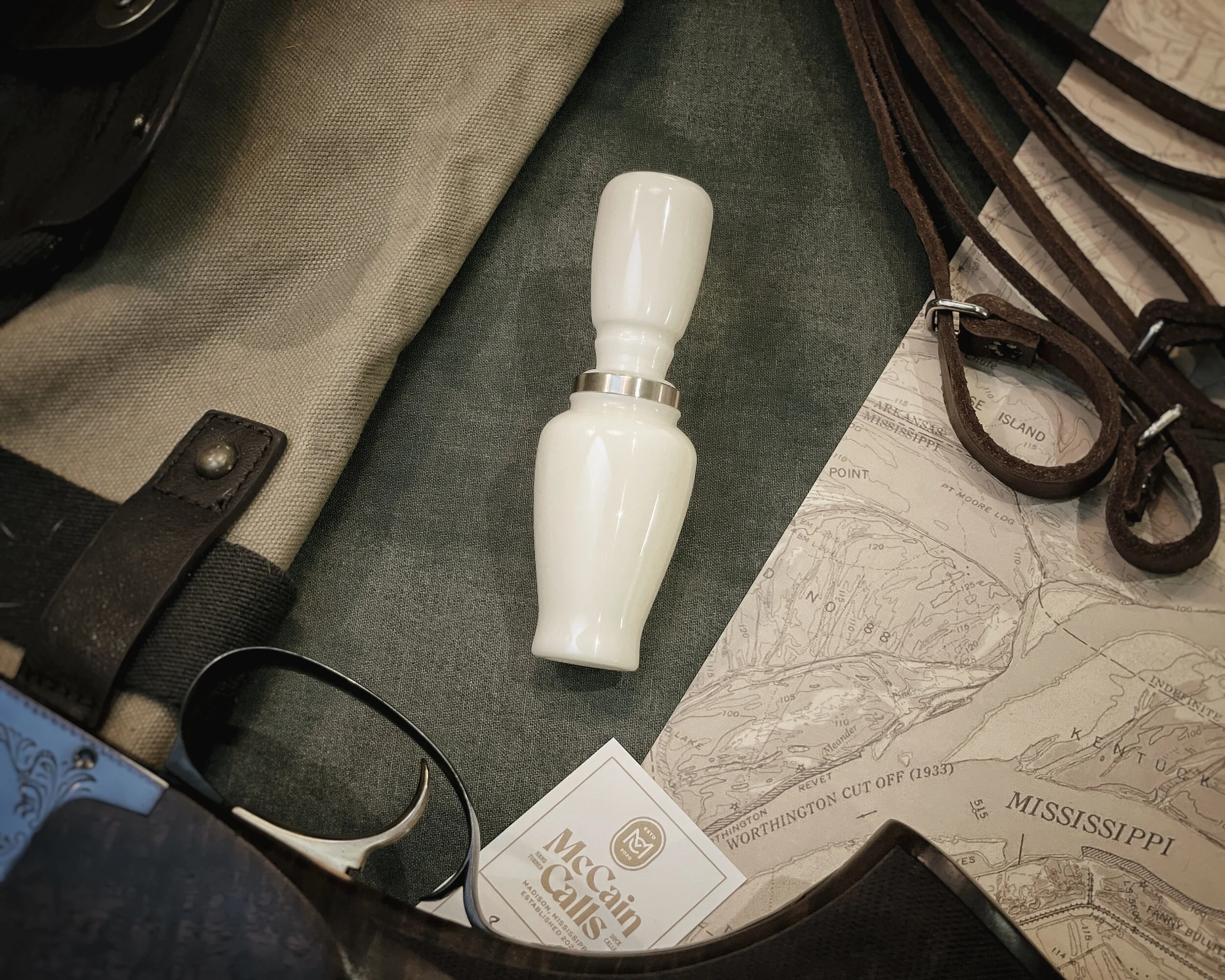 Ivory Acrylic Duck Call