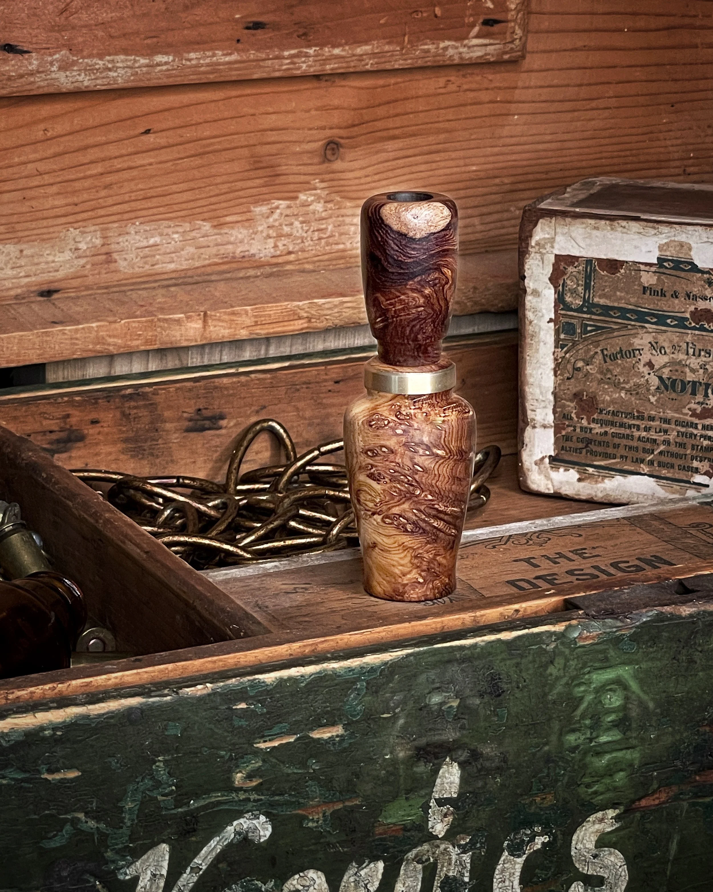 custom honduran rosewood duck call