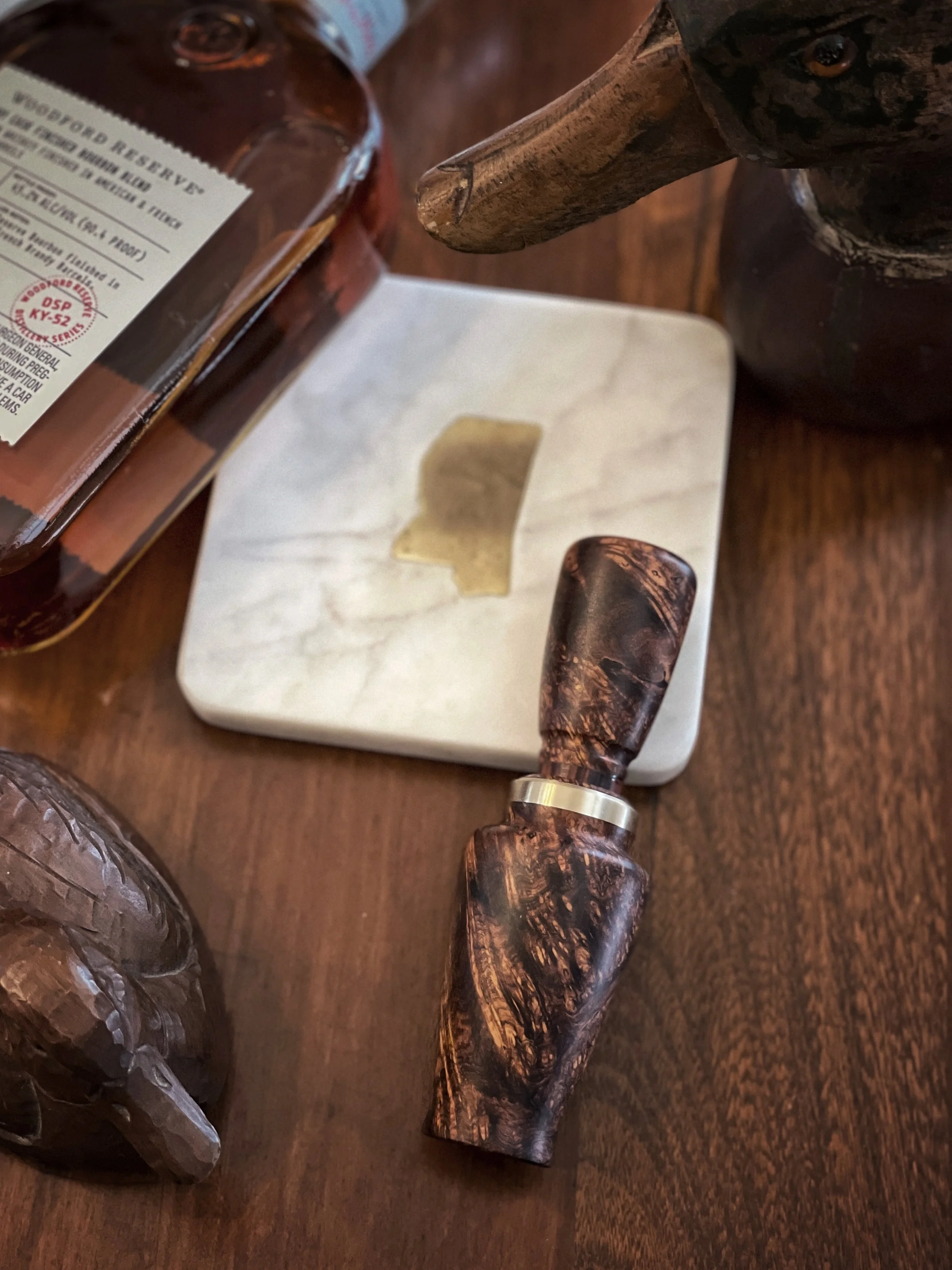 Honduran Rosewood Burl Duck Call