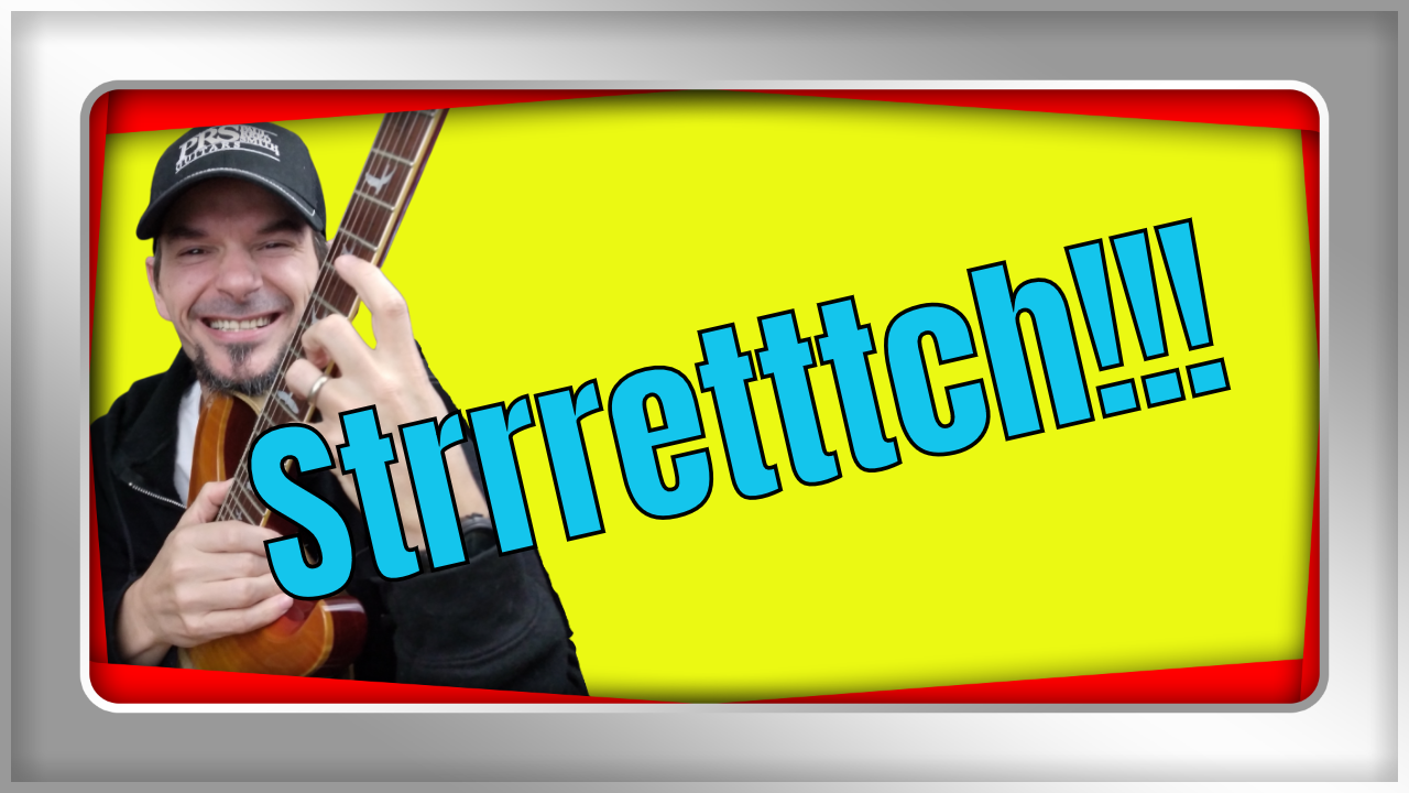 5 Min Stretch GUITAR workout!