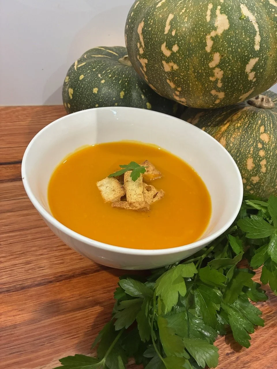 Creamy Curry Pumpkin Soup