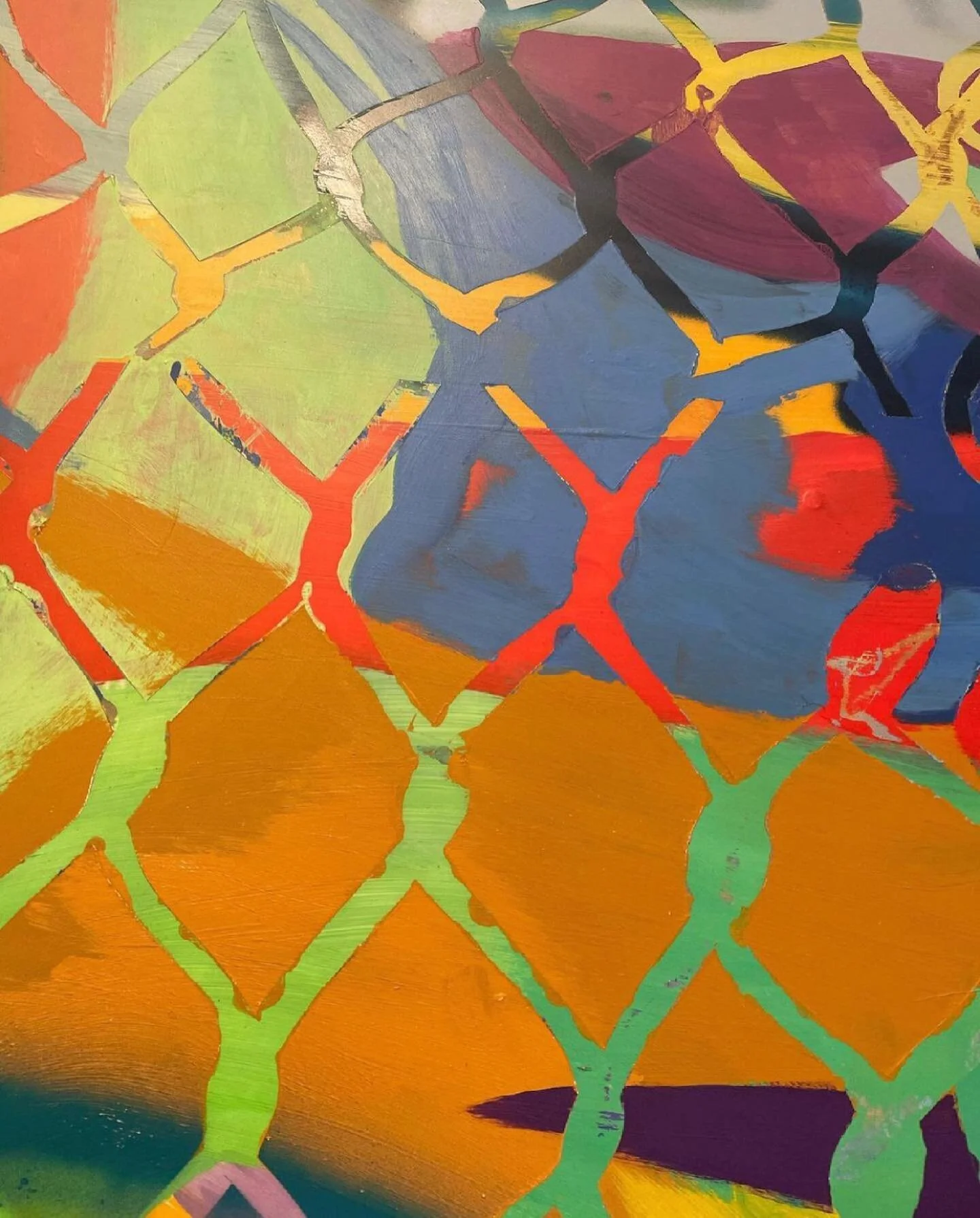 Missing &ldquo;Playground&rdquo; today! Can&rsquo;t believe it&rsquo;s been a whole month since @affordableartfairnyc 💖 It was such a joy to be immersed in this world @donosostudio created for us. I&rsquo;m still finding new details, colors, and ins