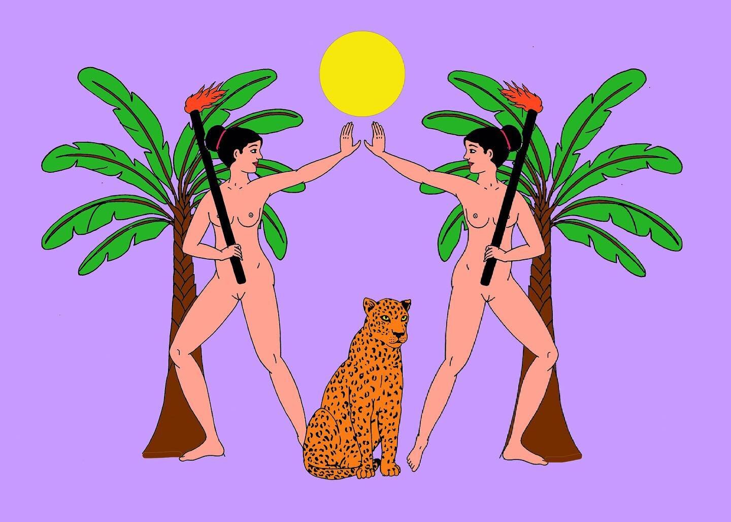 🌴Paola Acebedo, La Cabeza de Perseo - Culto 🐆, Archival Matte Print, 2020, 8 x 11 inches, Edition of 20, available on the 🌞 store today! @paolaacebedorueda 🌴

#colombianartist #latinamericanartist #feministart #brooklyngallery #domingocomms #affo