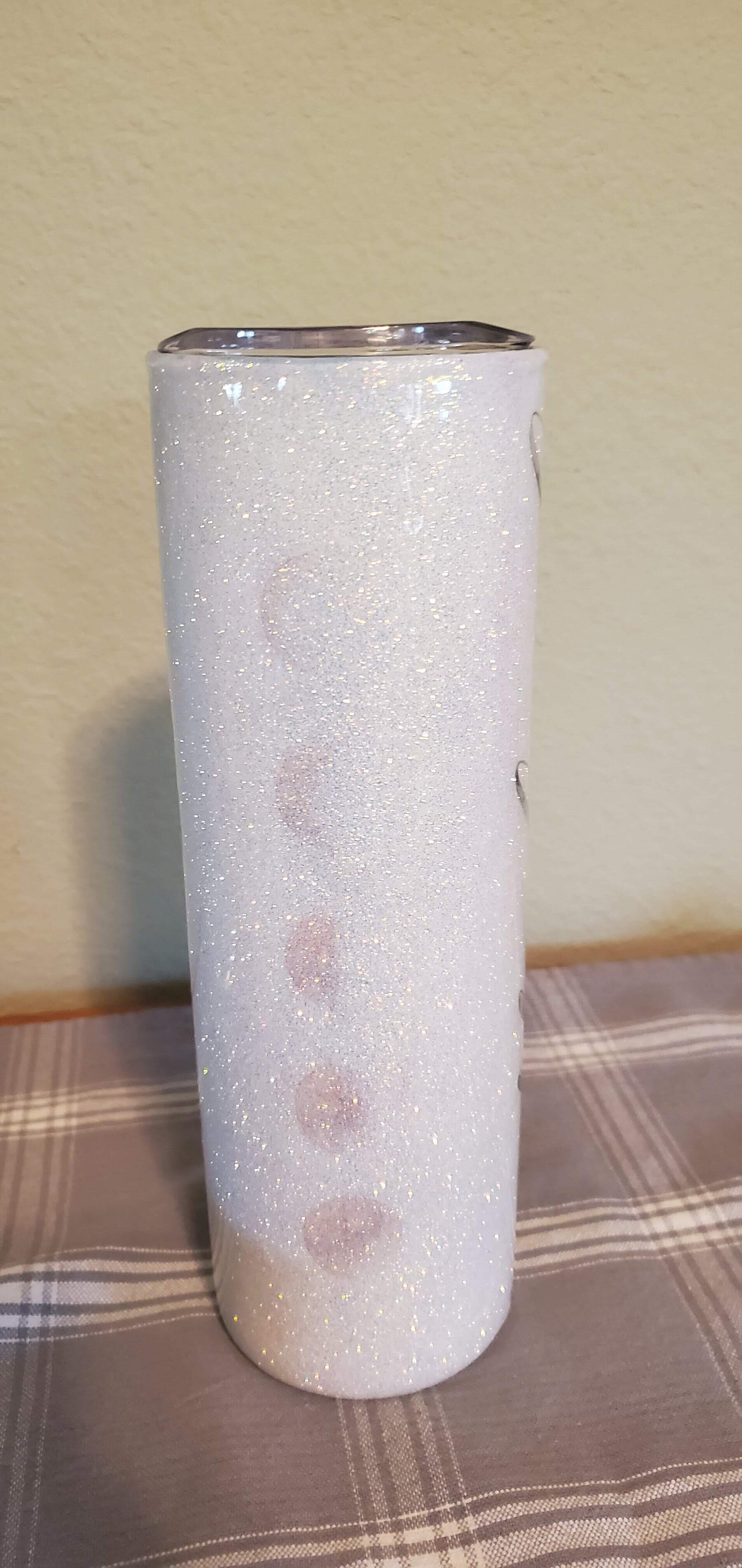 Lunar Phase Glitter Tumbler