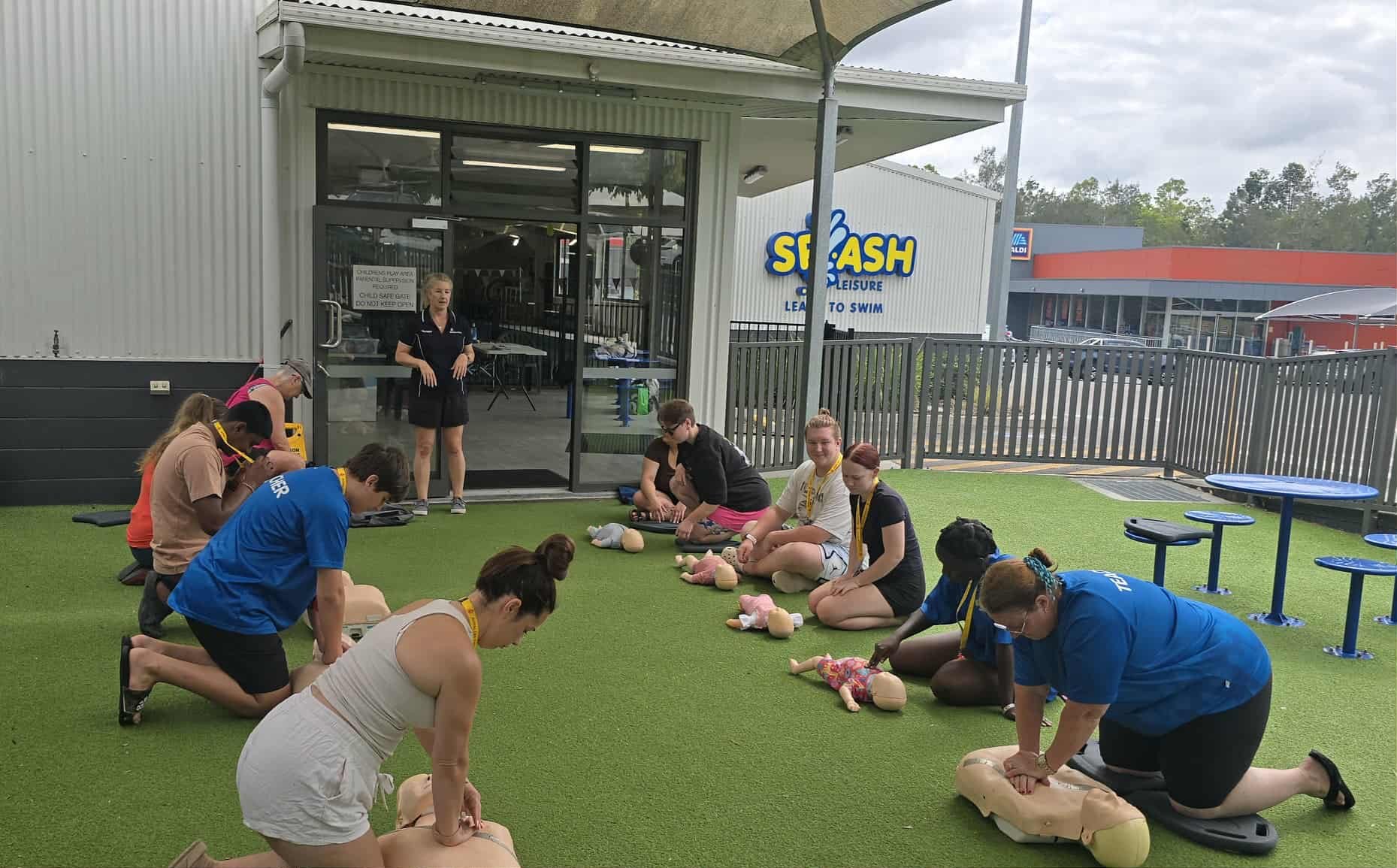 Last Saturday, our amazing team of teachers returned to Splash for their annual CPR renewal and rescue training. 🏊&zwj;♀️

They didn&rsquo;t just refresh their CPR skills, they also practiced real-life water rescues to make sure they&rsquo;re ready 
