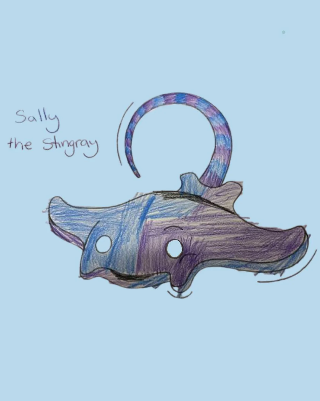 Sally the Stingray flaps her fins as she glides through the water, just like we move our hands when we scull!

Sculling helping us stay afloat and moving as we learn to pull through the water 🏊