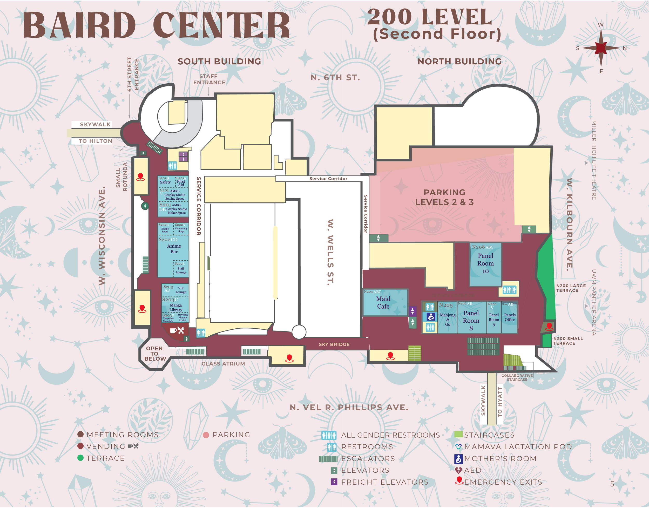 Baird Center 2nd Floor