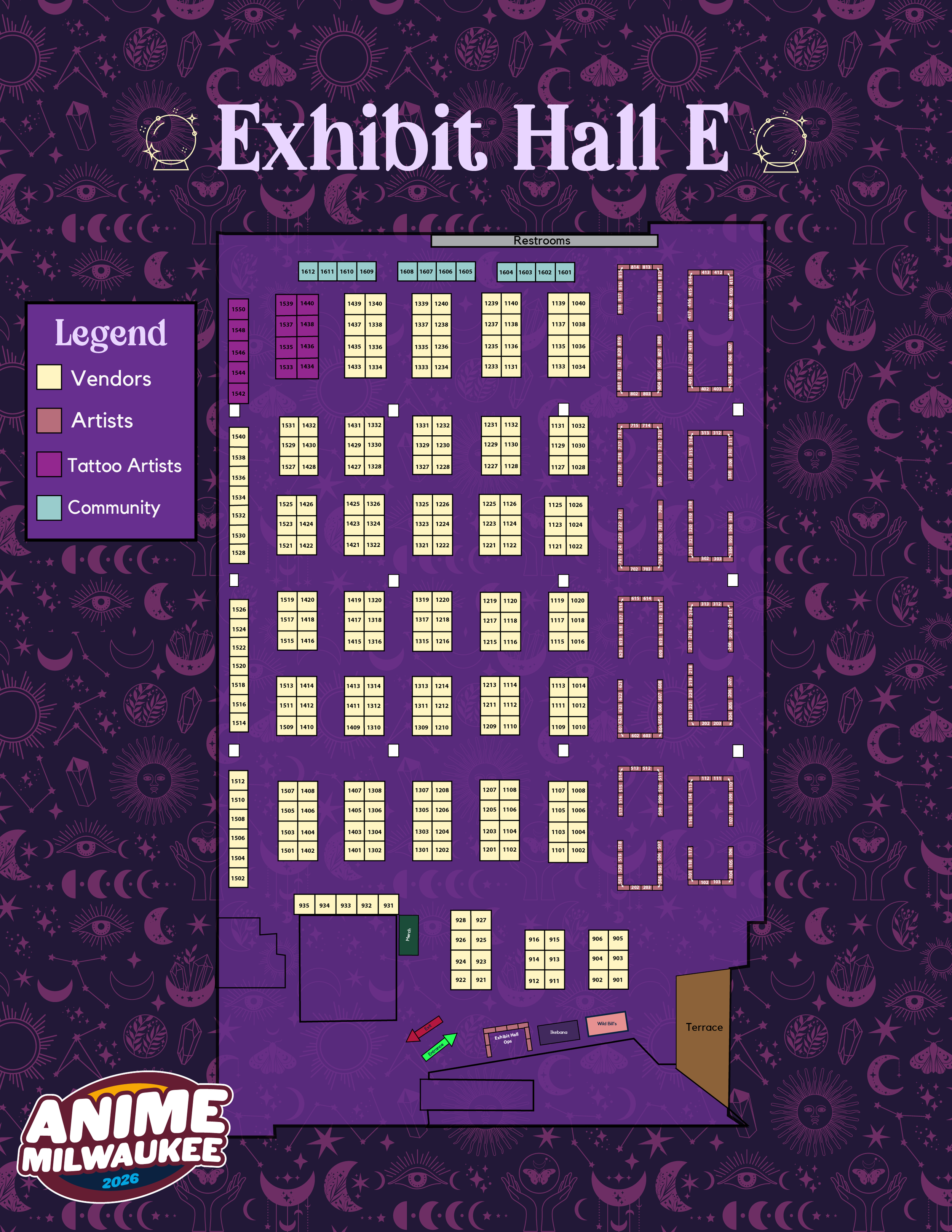 Exhibit Hall (Hall E Level 300)