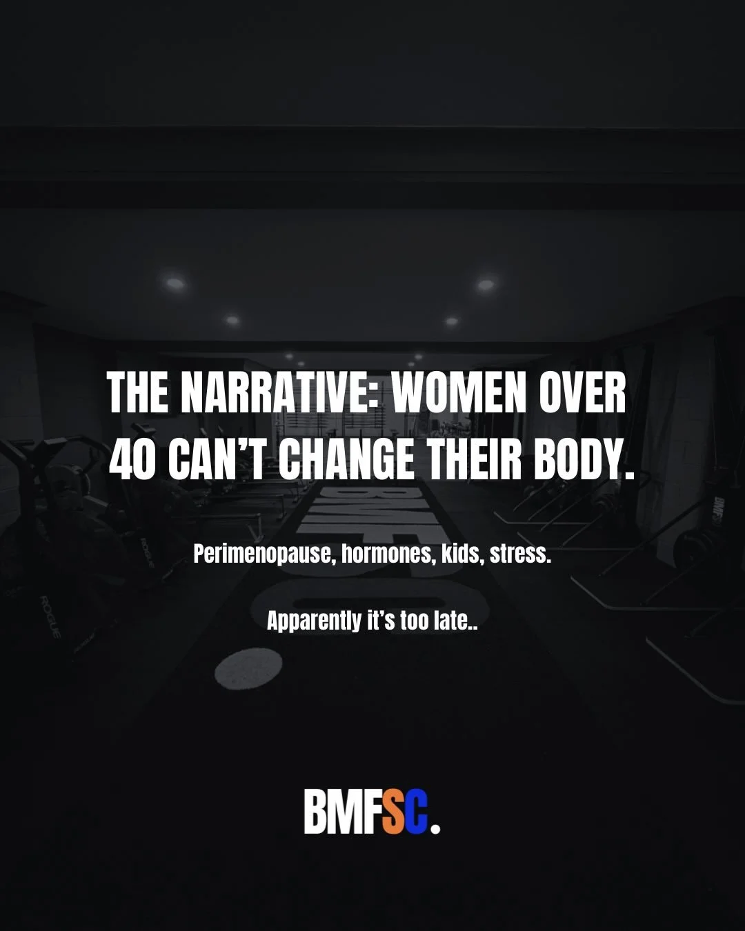 One of our members in her 40s just did this in 12 WEEKS. ❤️&zwj;🔥

&bull; 5.4kg down
&bull; 6.7% body fat down
&bull; Muscle gained

The narrative online is that after kids and in your 40s your metabolism is broken and results are impossible.

The r