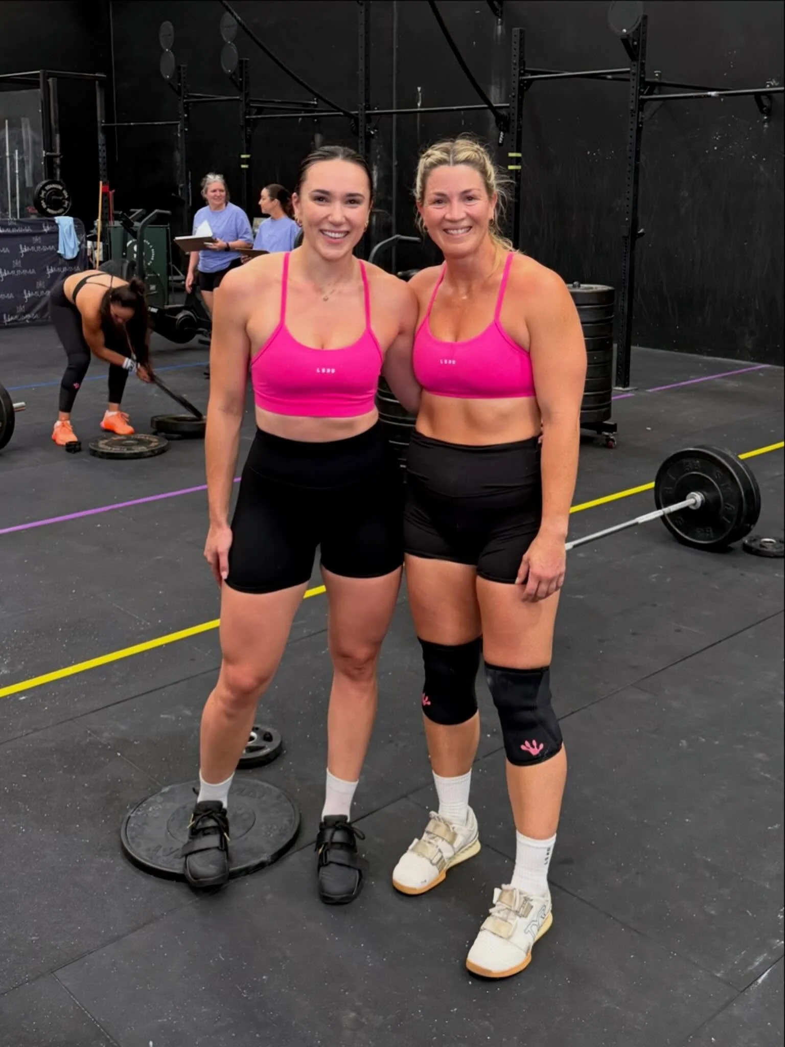 Thanks for having us @fitmumma.official ! 
Always inspiring to see strong women lift each other up. We&rsquo;ll be back! 🌸🎀🩷🦩